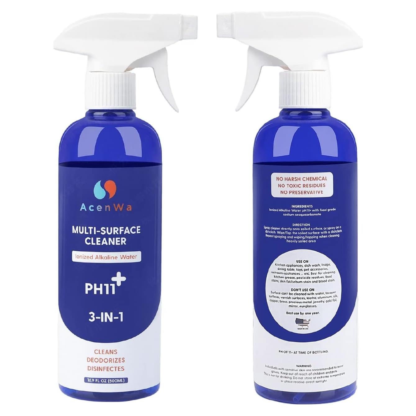 Limpiador Multi-Superficie Natural AcenWa 500 ml x2