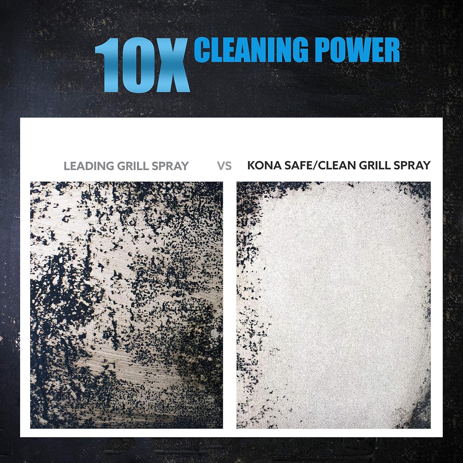 Kona Spray Limpiador de Parrilla y Horno 680ml - 2 Pack Ecológico