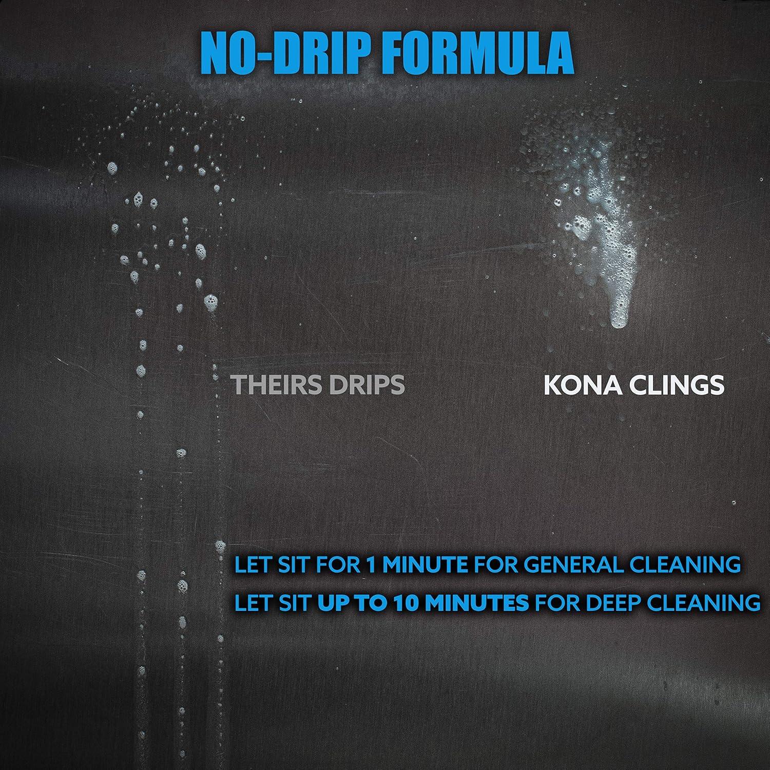 Kona Spray Limpiador de Parrilla y Horno 680ml - 2 Pack Ecológico