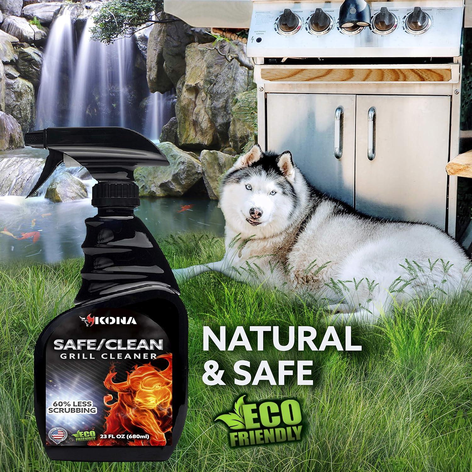 Kona Spray Limpiador de Parrilla y Horno 680ml - 2 Pack Ecológico