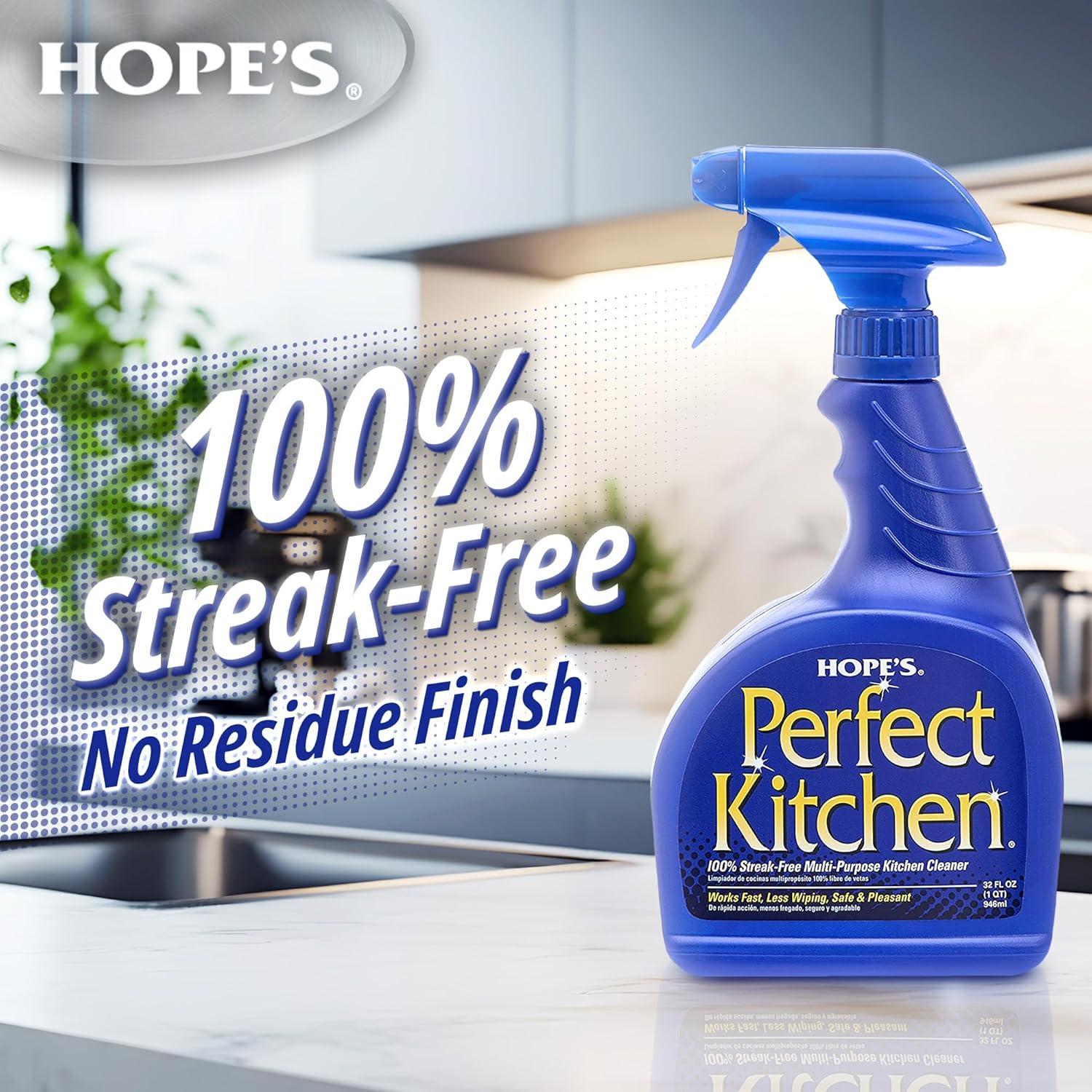 Limpiador Multiusos HOPE'S Perfect Kitchen 6x32 Oz Sin Residuo
