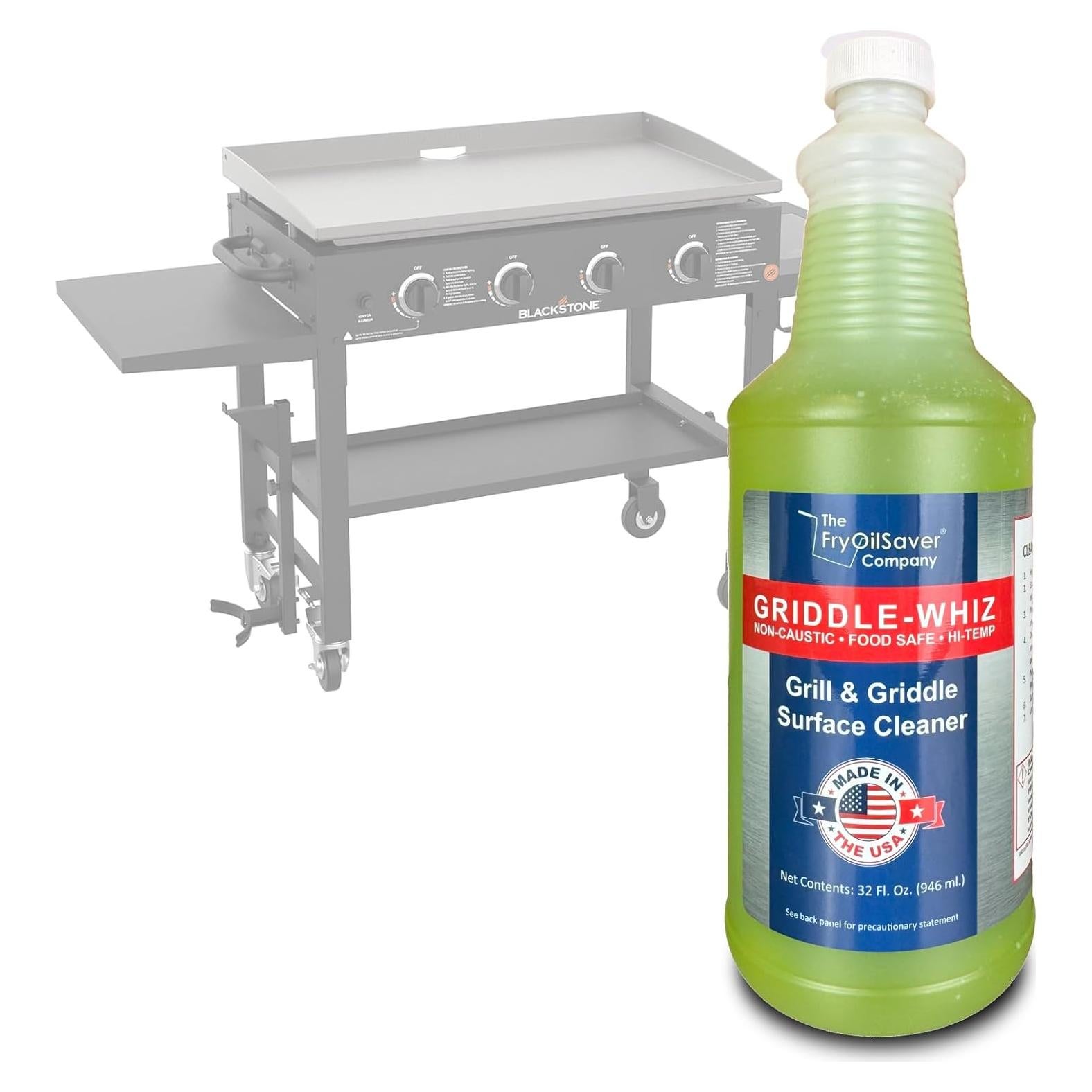 Limpiador de Parrilla y Plancha Griddle-Whiz 32 oz - No Tóxico