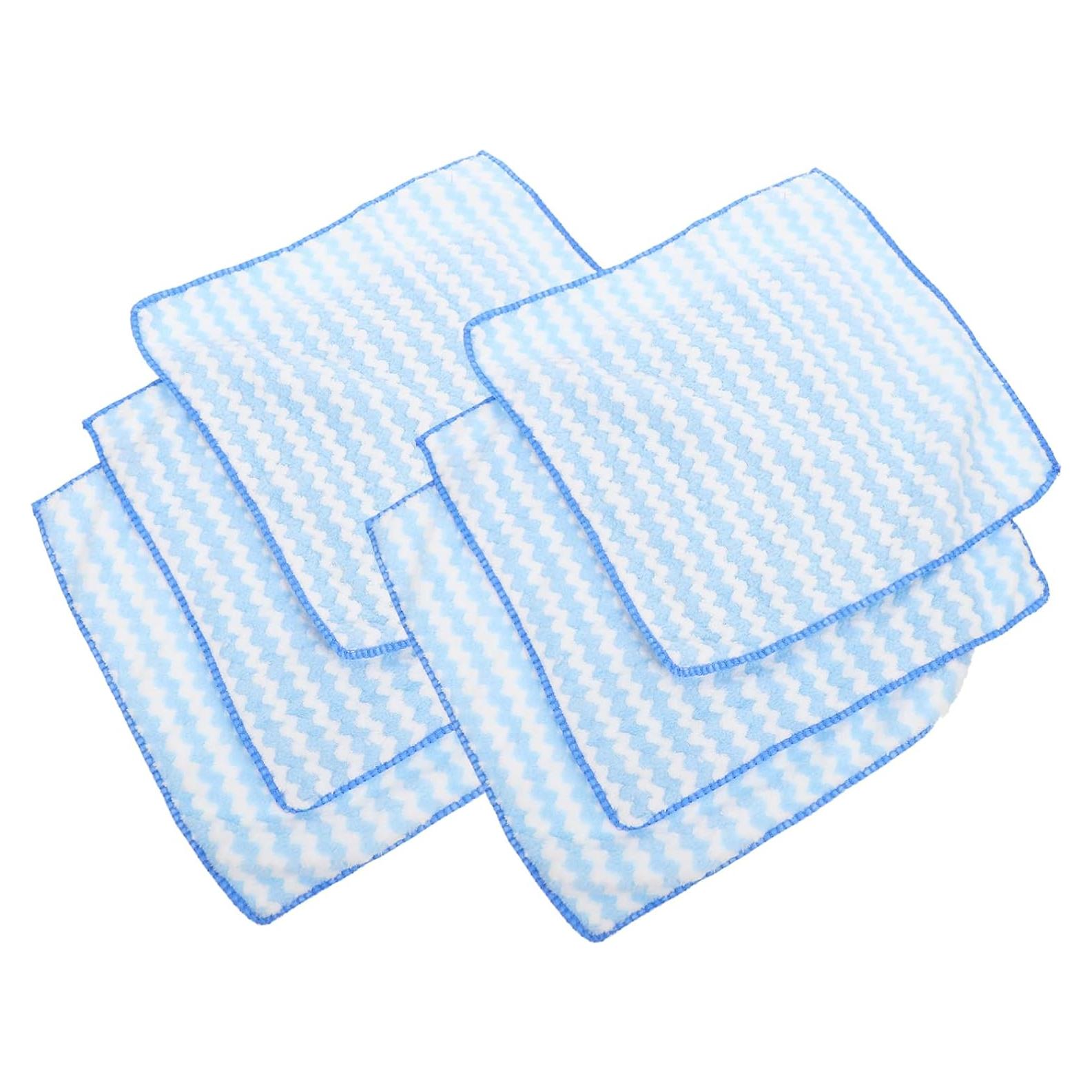 12 Paños de Microfibra WHAMVOX 30x30cm Azul para Cocina