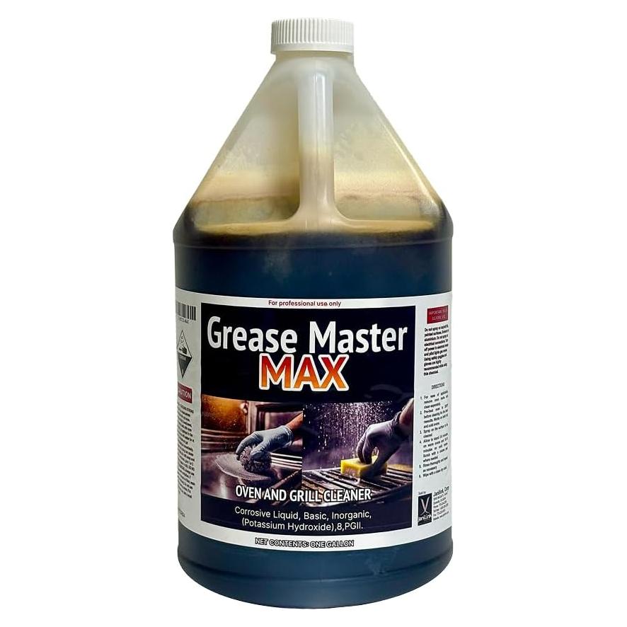 Limpiador de Horno y Parrilla Grease Master MAX 3.78L Concentrado