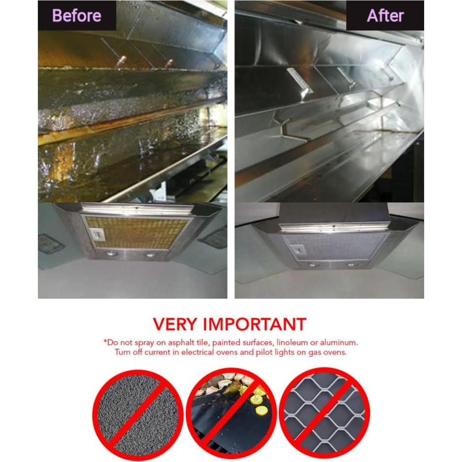 Limpiador de Horno y Parrilla Grease Master MAX 3.78L Concentrado