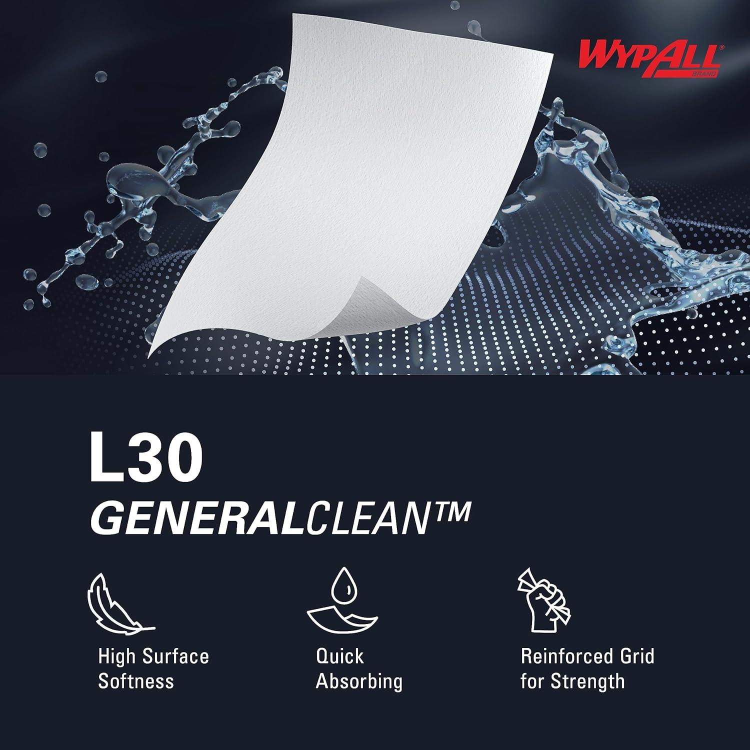 Toallitas de Limpieza WypAll GeneralClean L30 - 1080 Hojas