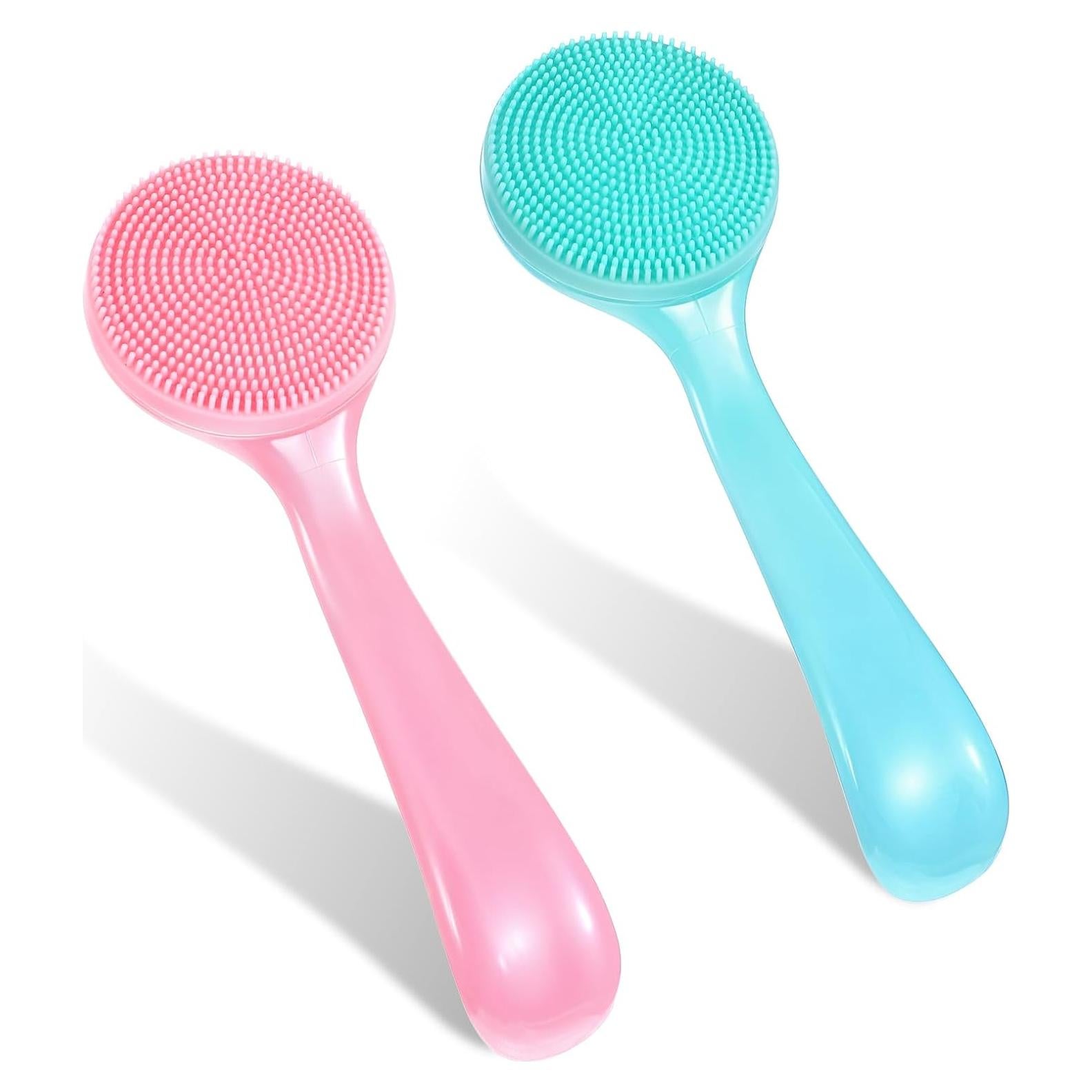 Cepillo Facial Exfoliante de Silicona YQQYG - 2 Piezas