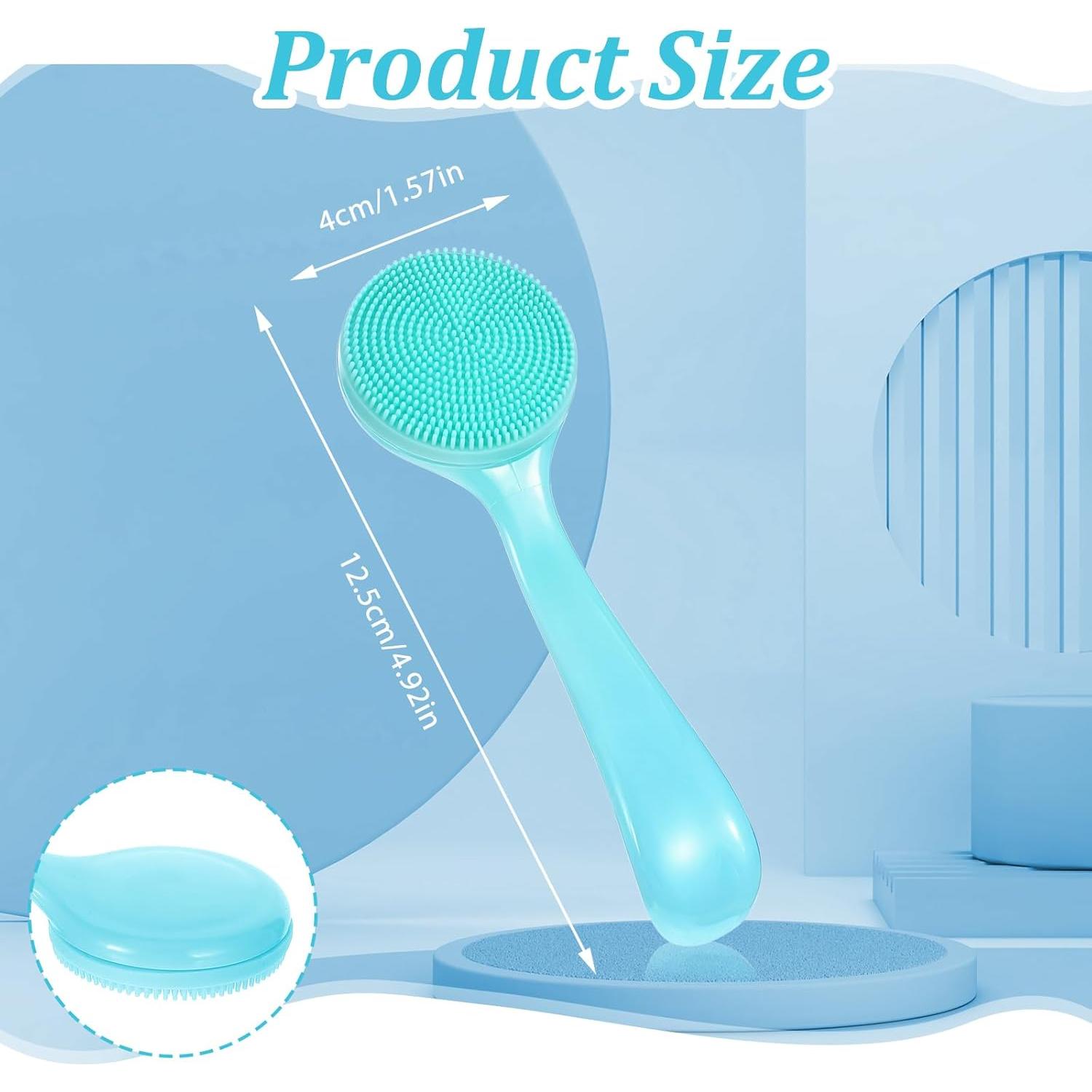 Cepillo Facial Exfoliante de Silicona YQQYG - 2 Piezas