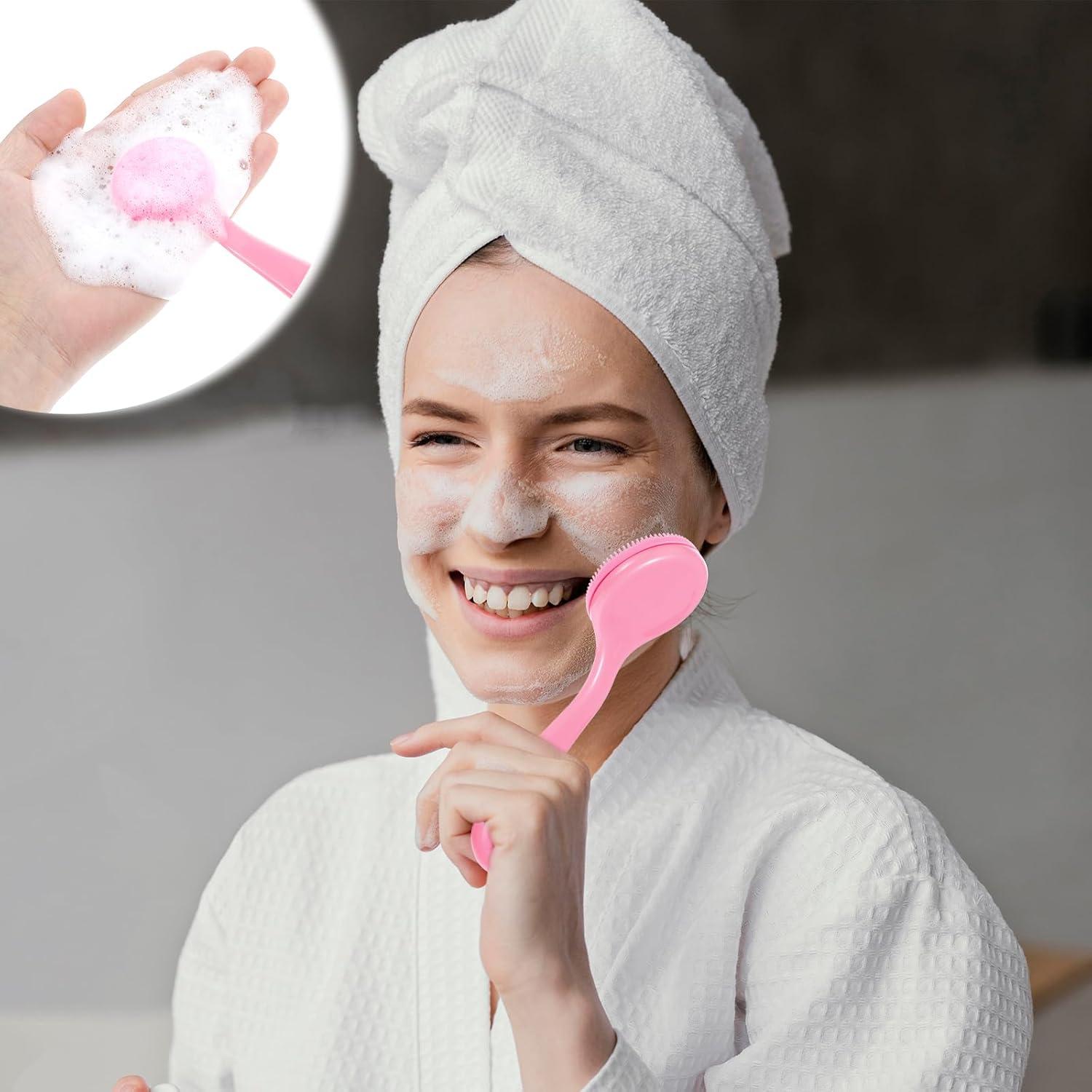 Cepillo Facial Exfoliante de Silicona YQQYG - 2 Piezas