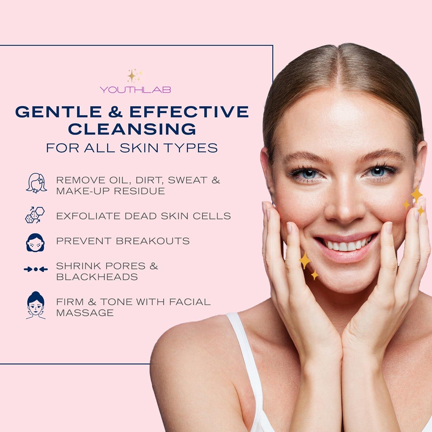 Cepillo Facial Eléctrico SoniGlow - Limpieza Profunda y Masaje
