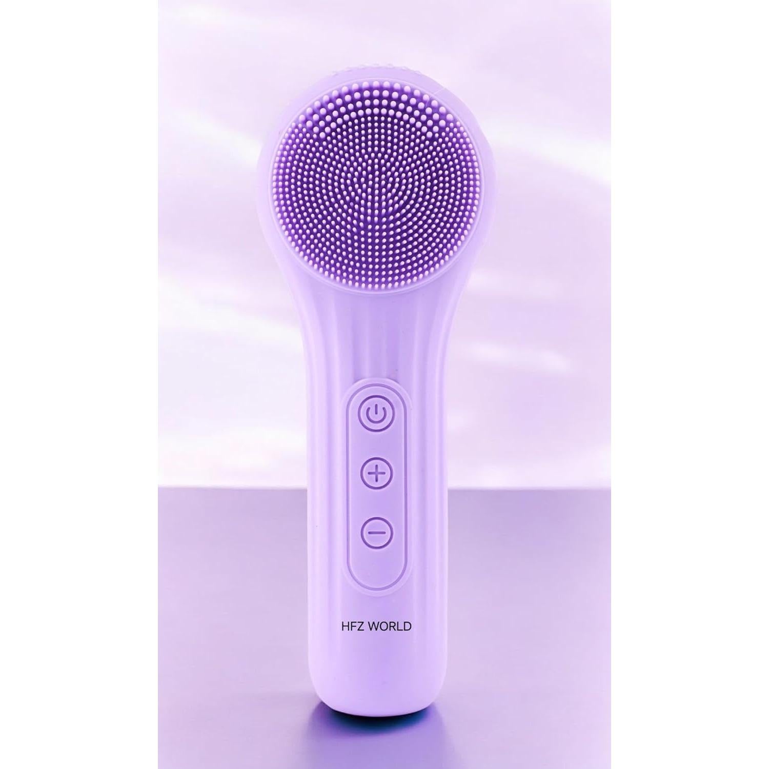 Cepillo Facial de Silicona HFZ World Impermeable Exfoliador