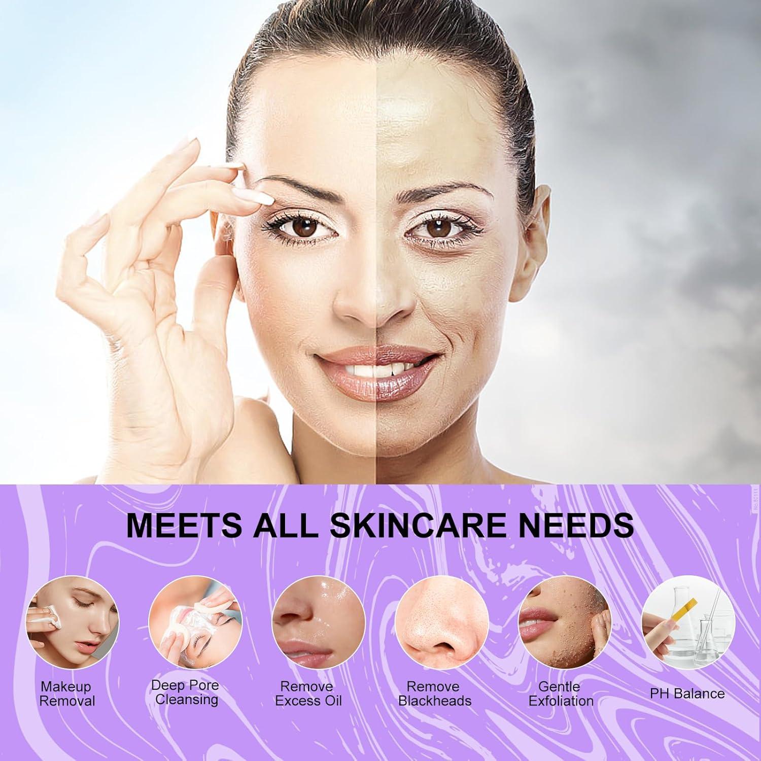 Cepillo Facial Eléctrico de Silicona Feoflen - Limpieza Profunda