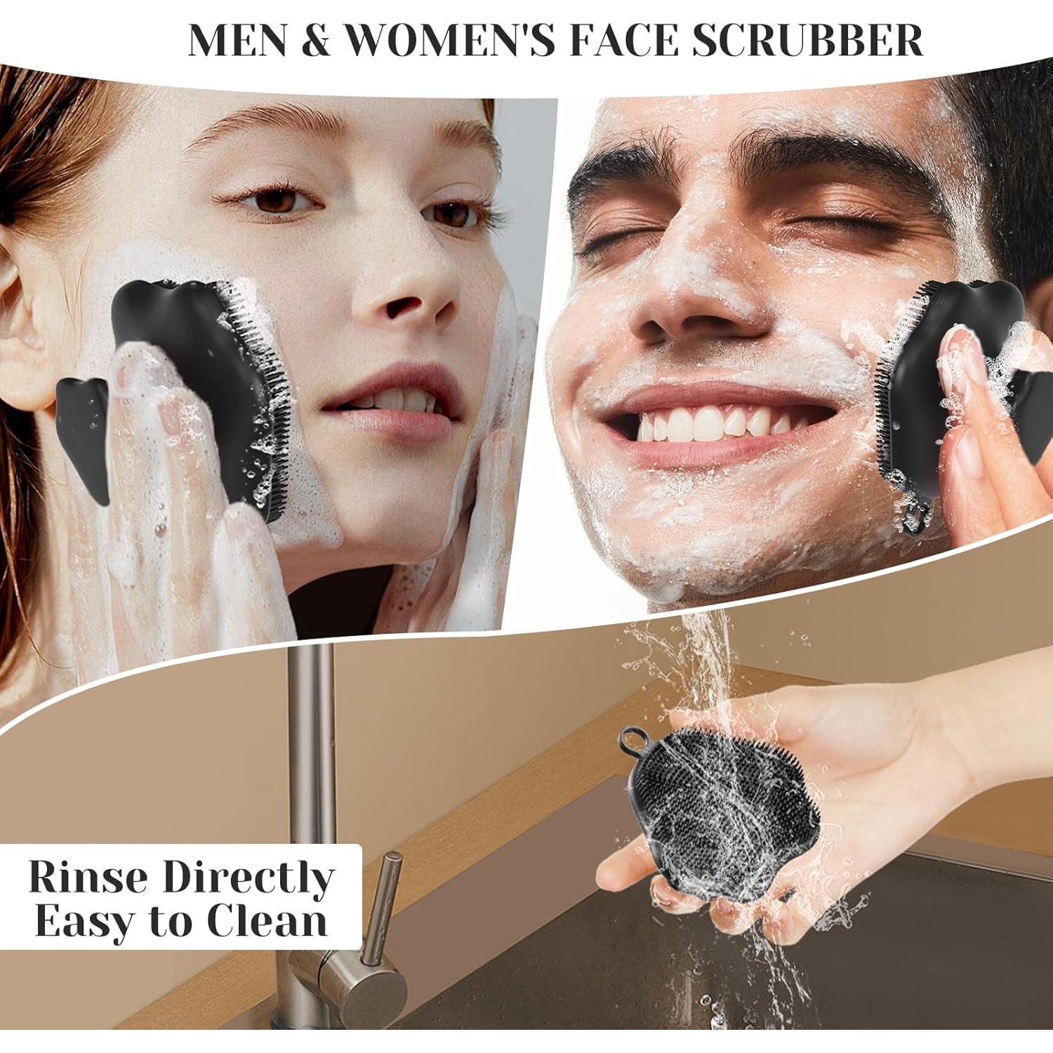 Exfoliador Facial de Silicona VWMYQ - Limpieza Profunda 7.6cm