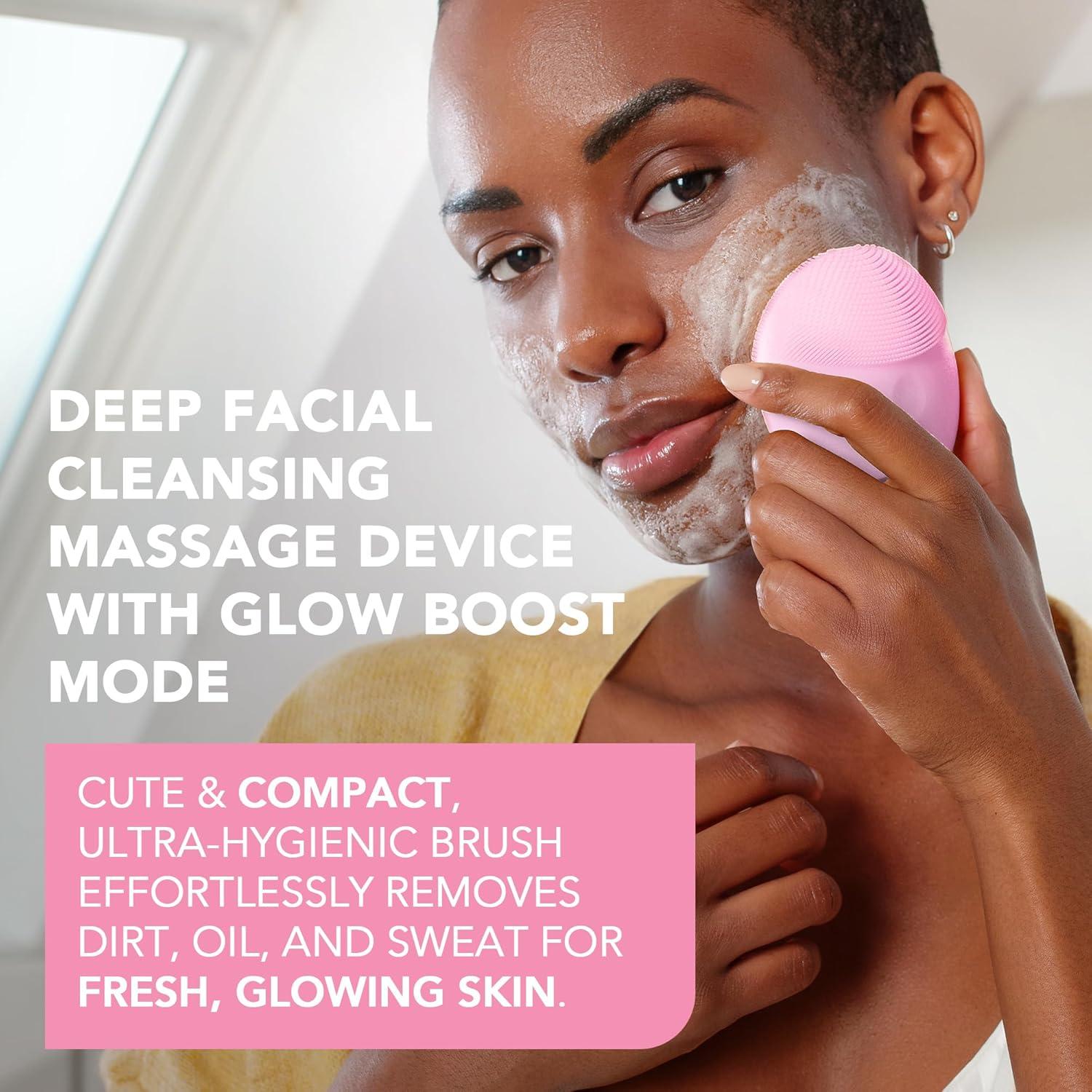 Cepillo Facial Limpiador FOREO Luna Mini 3 - Paquete Rosa Perla