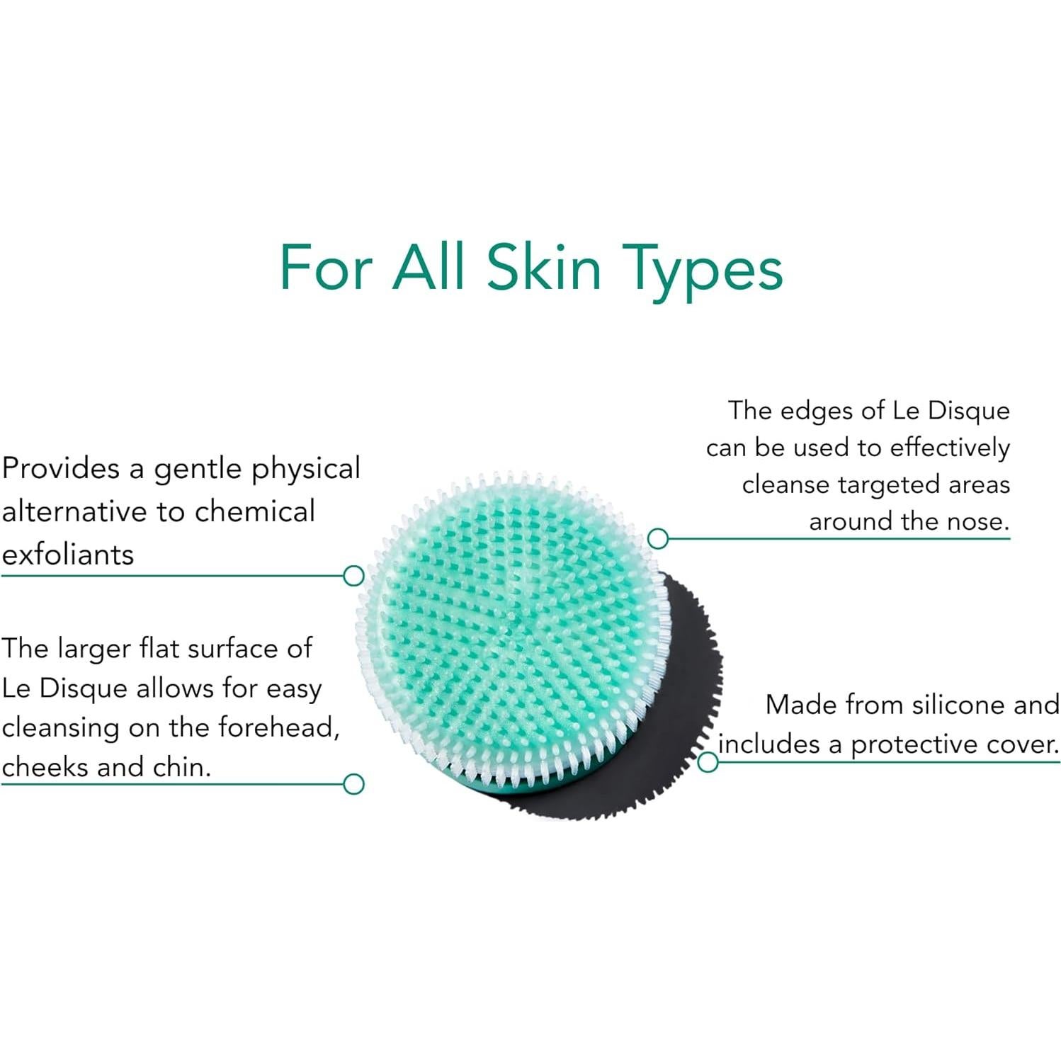 Herramienta de Limpieza Facial Dore Le Disque - Silicona Exfoliante