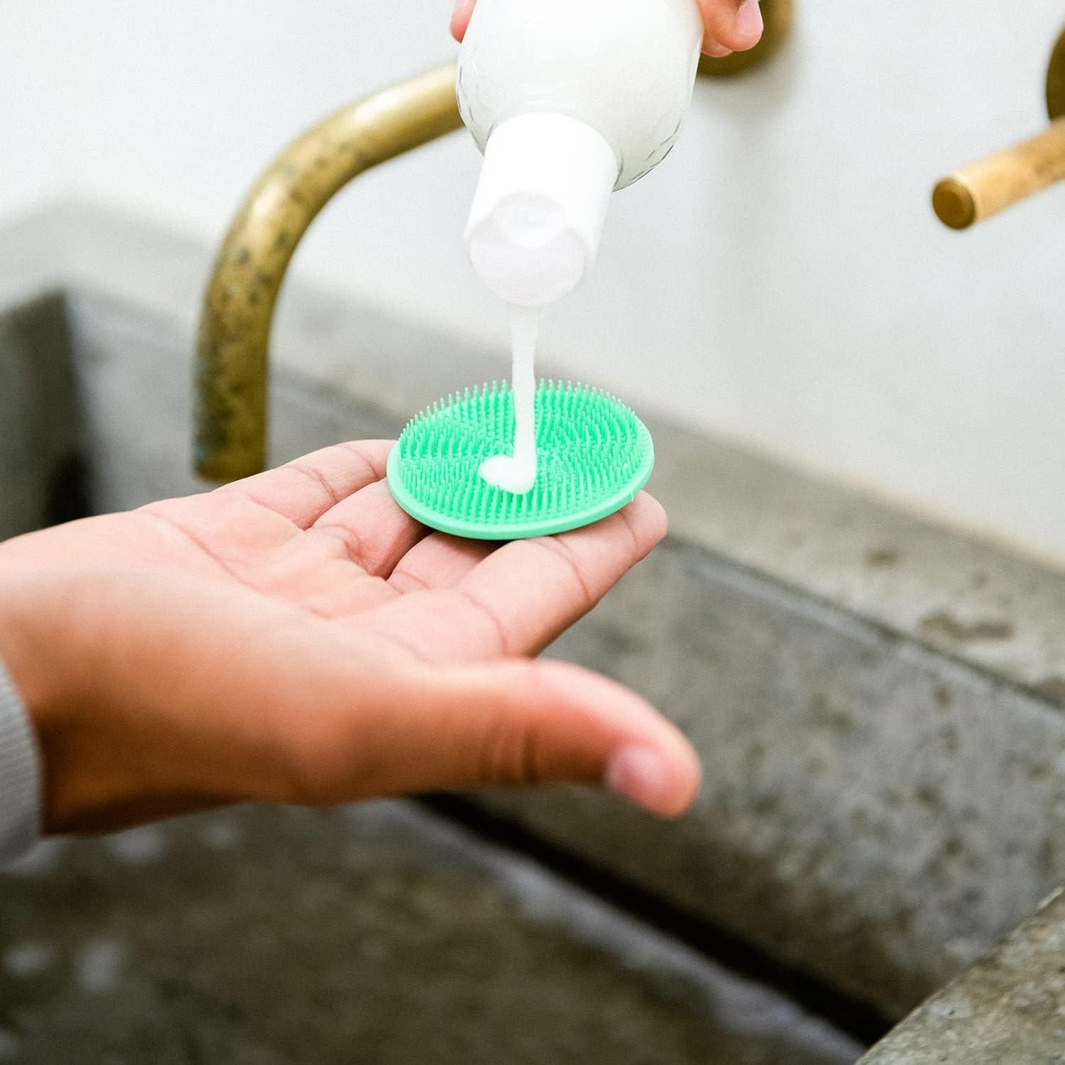 Cepillo Facial Exfoliante Boie USA Rosa - Hipoalergénico y Duradero