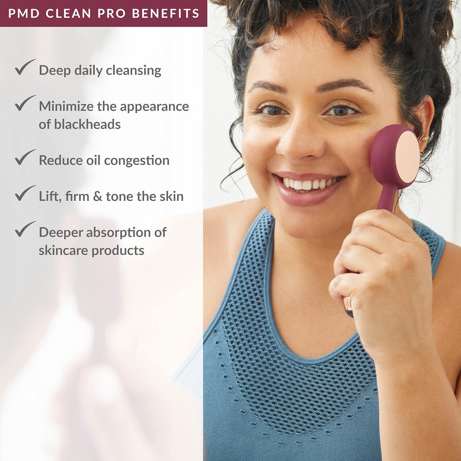 Dispositivo de Limpieza Facial PMD Clean Pro Baya - Silicona y Masajeador