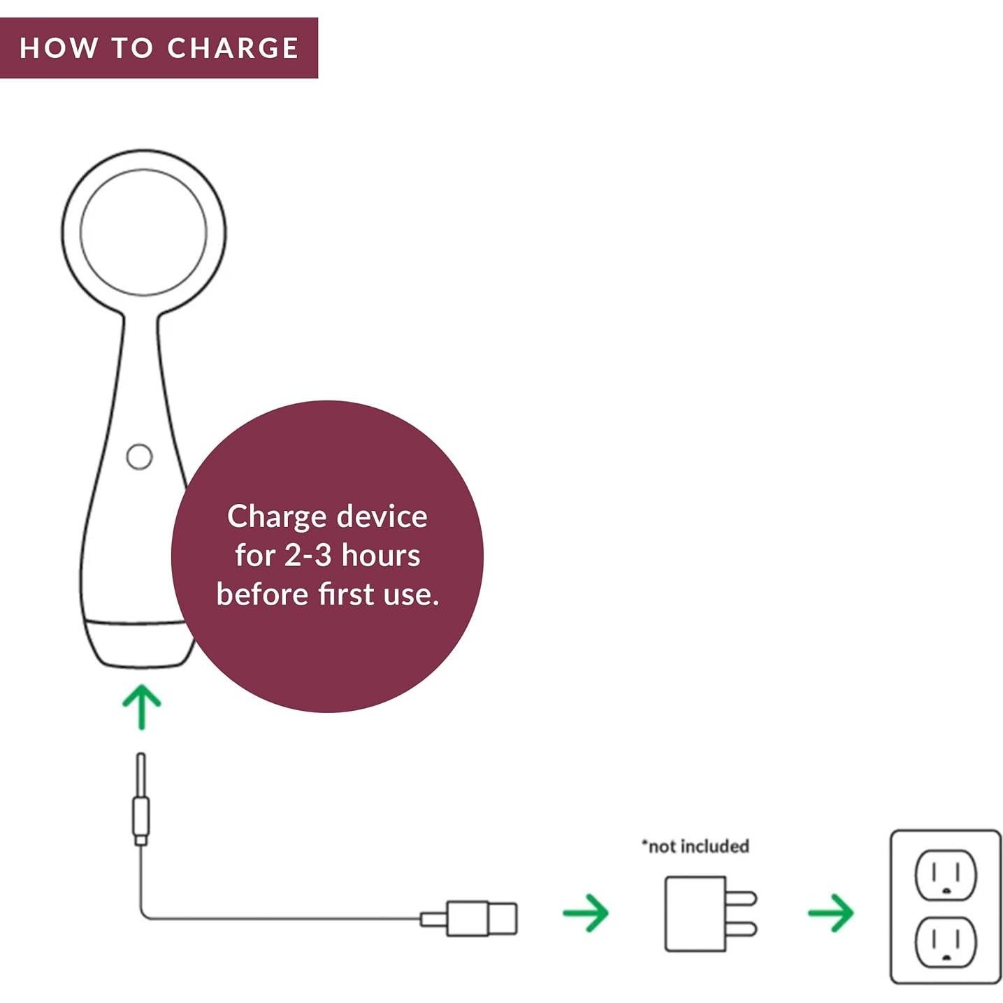 Dispositivo de Limpieza Facial PMD Clean Pro Baya - Silicona y Masajeador