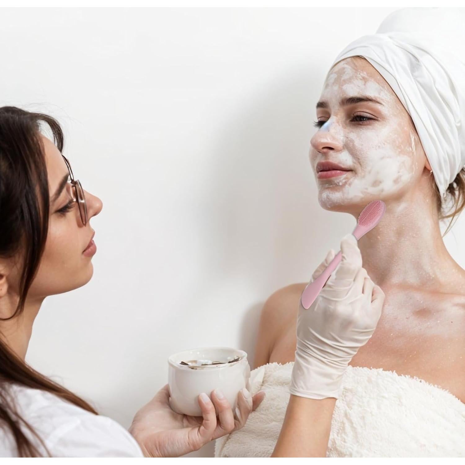 Set de 3 Cepillos Faciales de Silicona Bruislard 17.5cm