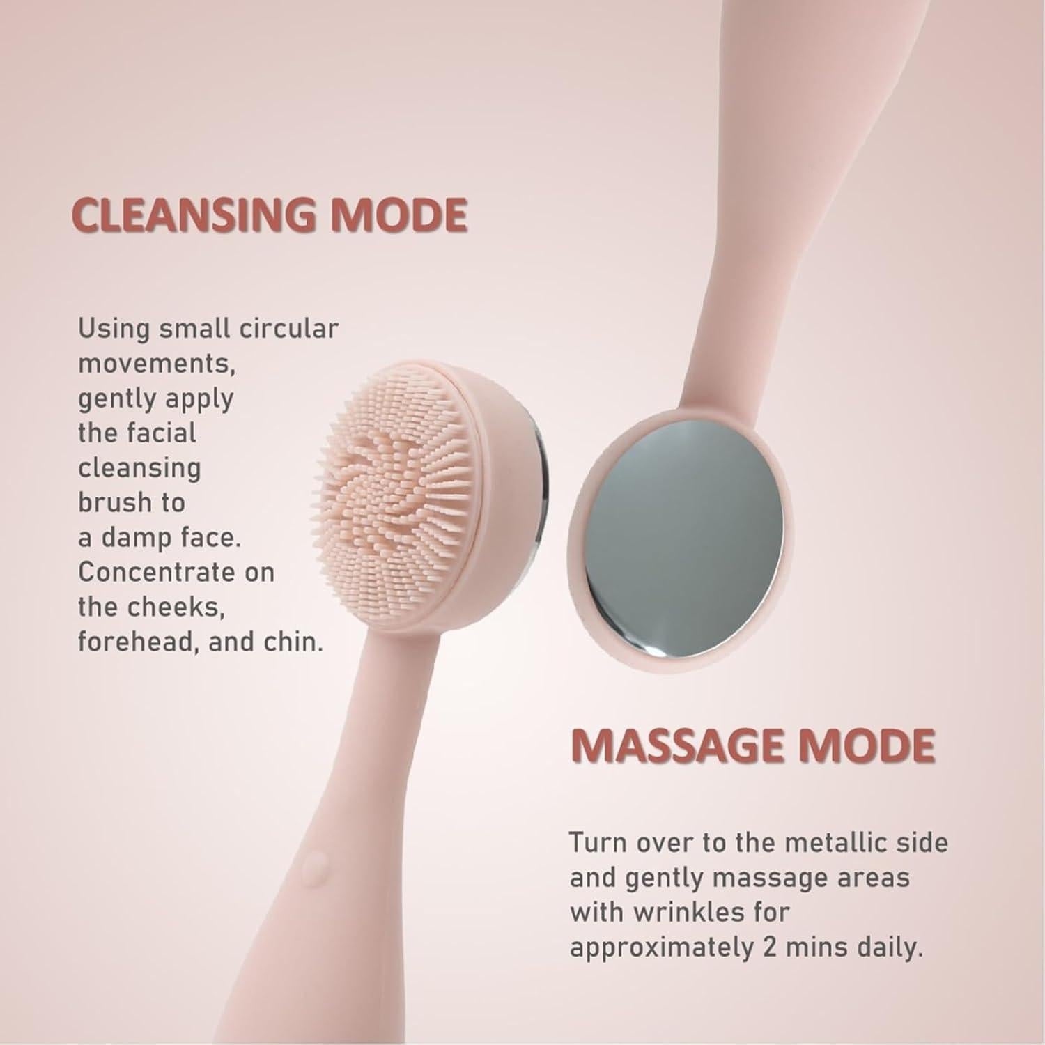 Cepillo Facial de Silicona Vaomts - Limpieza Profunda y Exfoliación