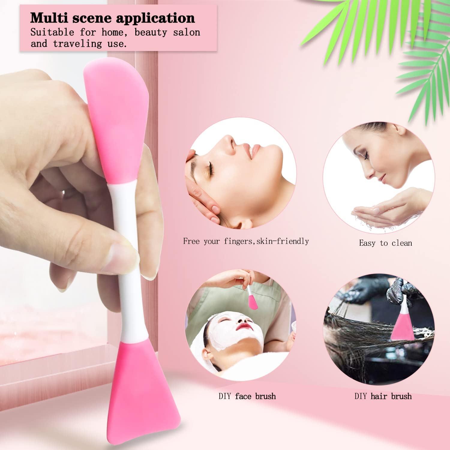 Juego de 6 Brochas de Silicona para Limpieza Facial Namgznso