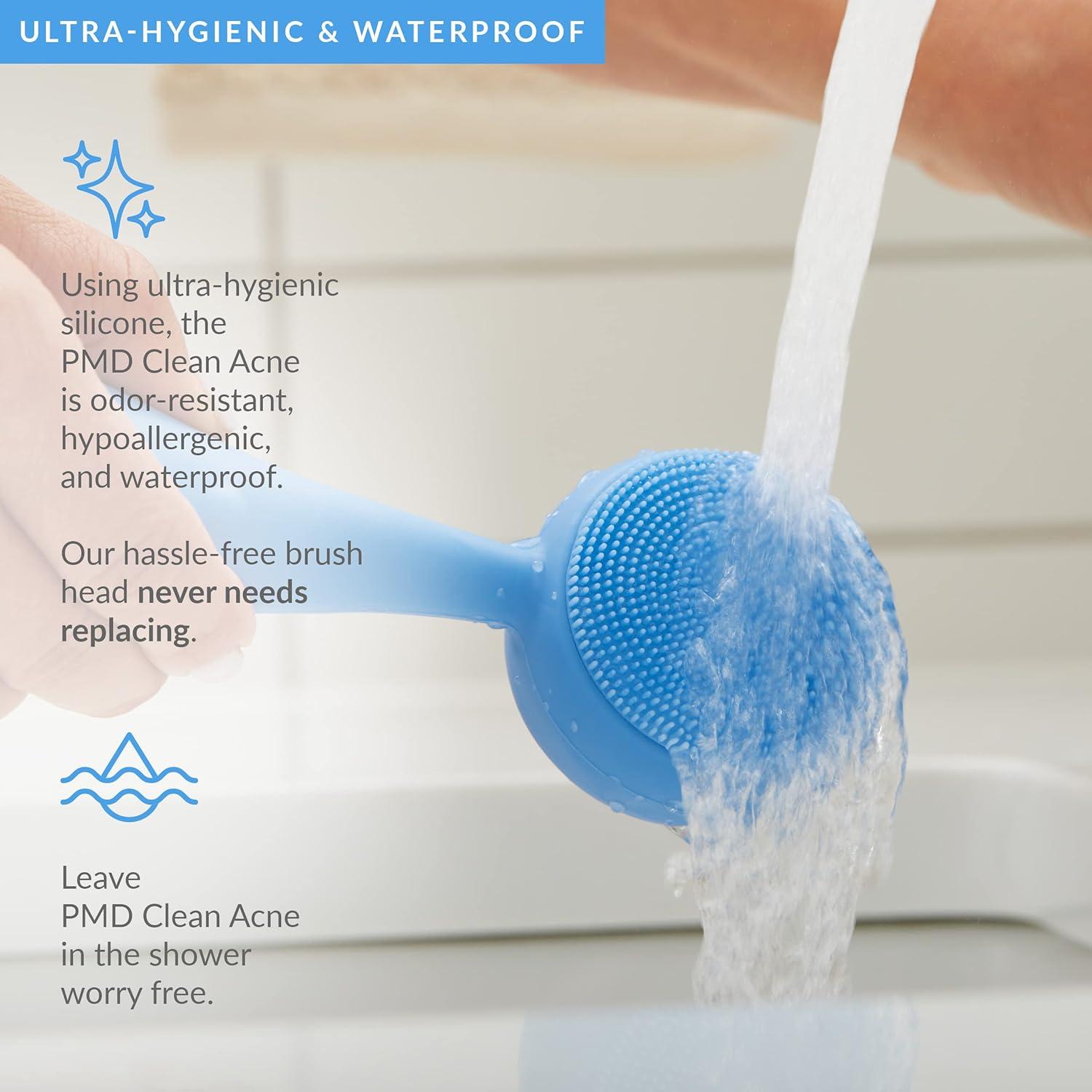 Cepillo Facial PMD Beauty - Limpieza Inteligente con Luz Azul