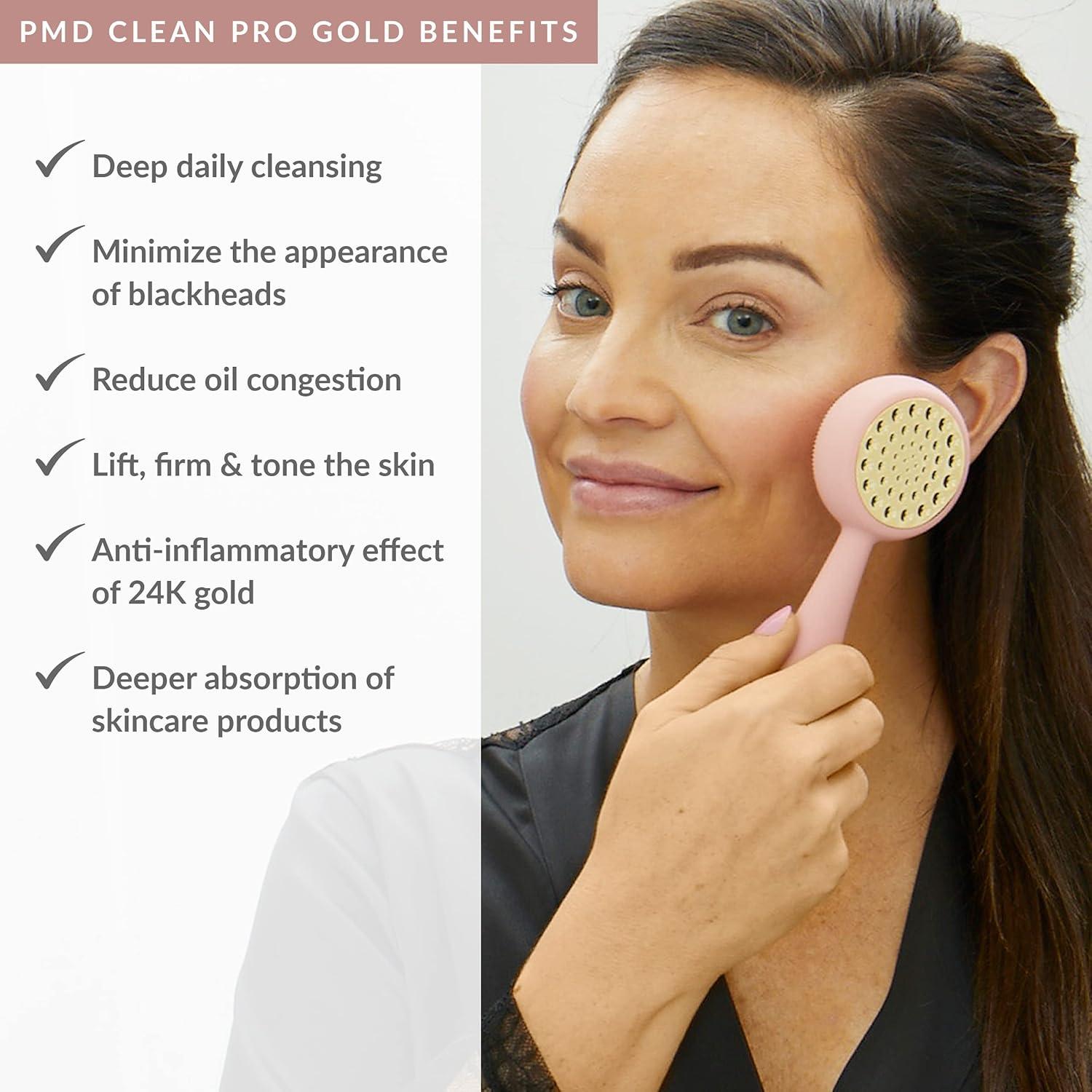 Dispositivo de Limpieza Facial PMD Beauty Clean Pro Gold - Oro 24K