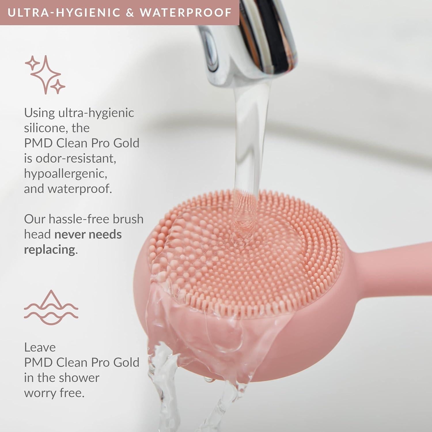 Dispositivo de Limpieza Facial PMD Beauty Clean Pro Gold - Oro 24K