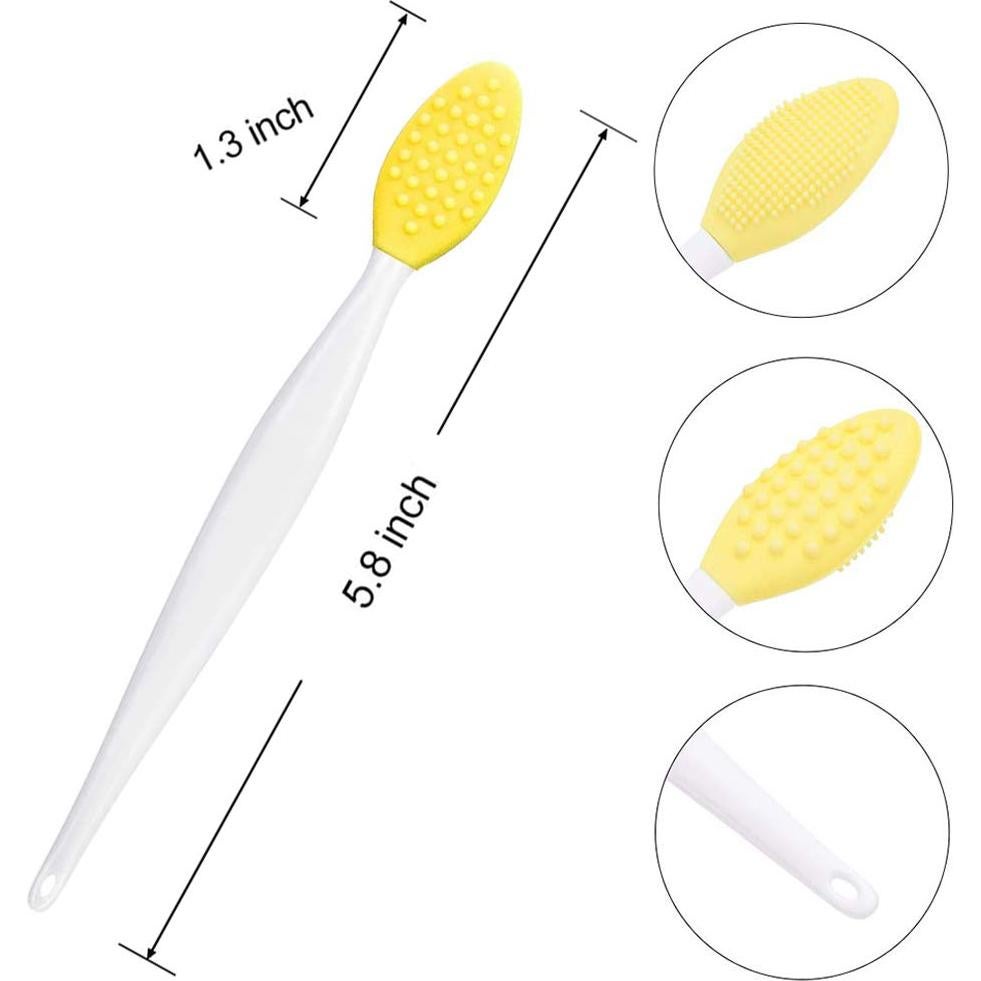 5 Piezas Cepillo Facial Exfoliante de Silicona Yoizyfree