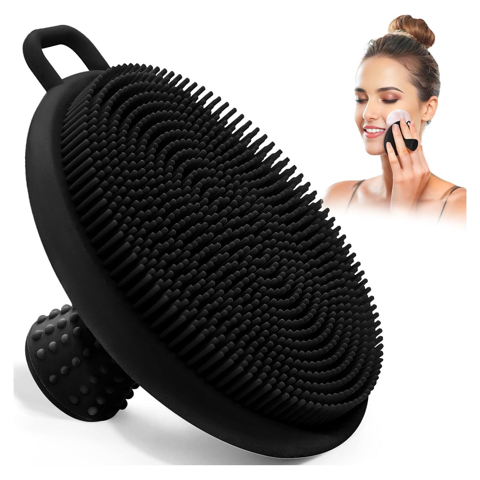 Exfoliador Facial de Silicona GEENOA con Mango Antideslizante