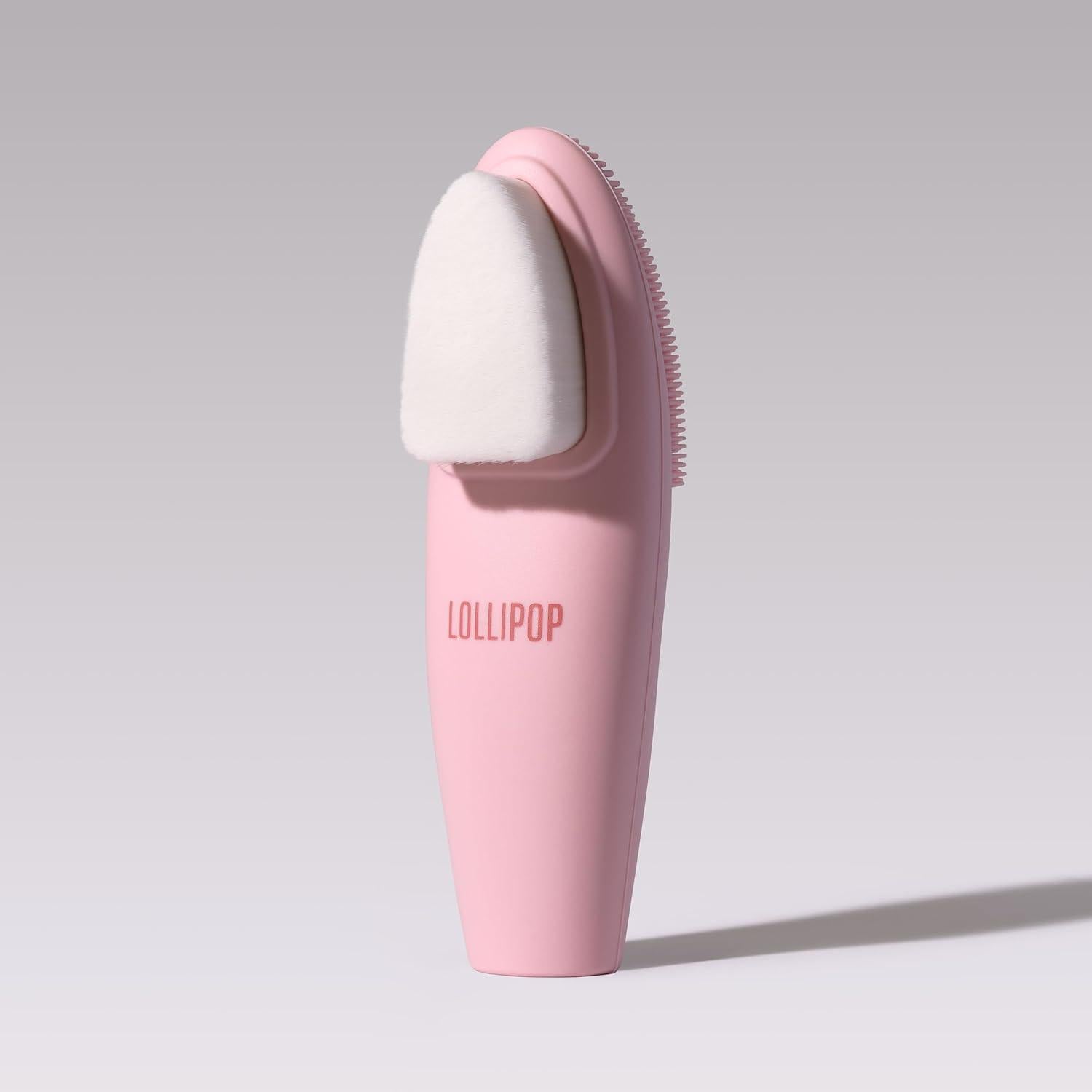 Esponja Facial de Silicona Doble Cara LOLLIPOP - Exfoliador