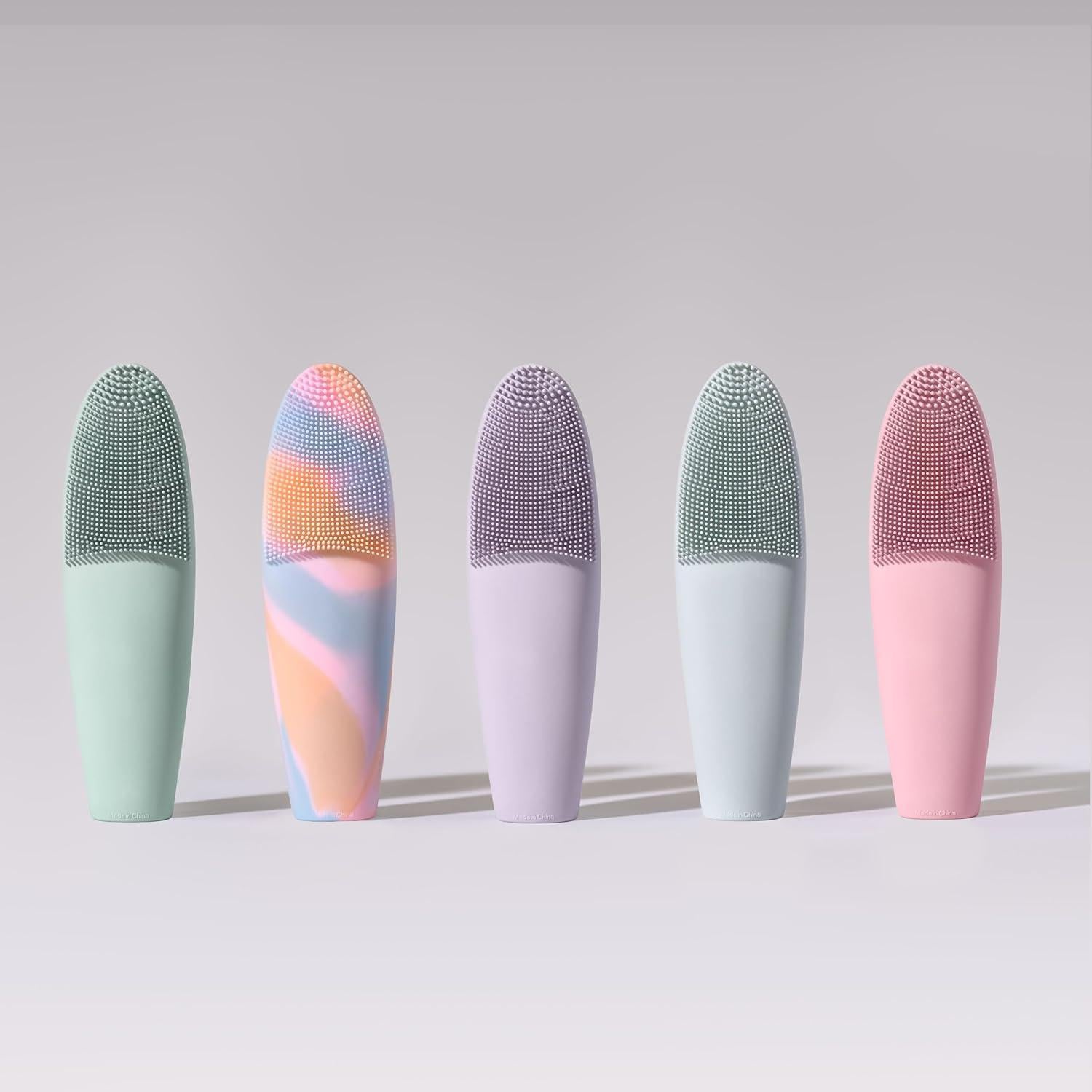 Esponja Facial de Silicona Doble Cara LOLLIPOP - Exfoliador