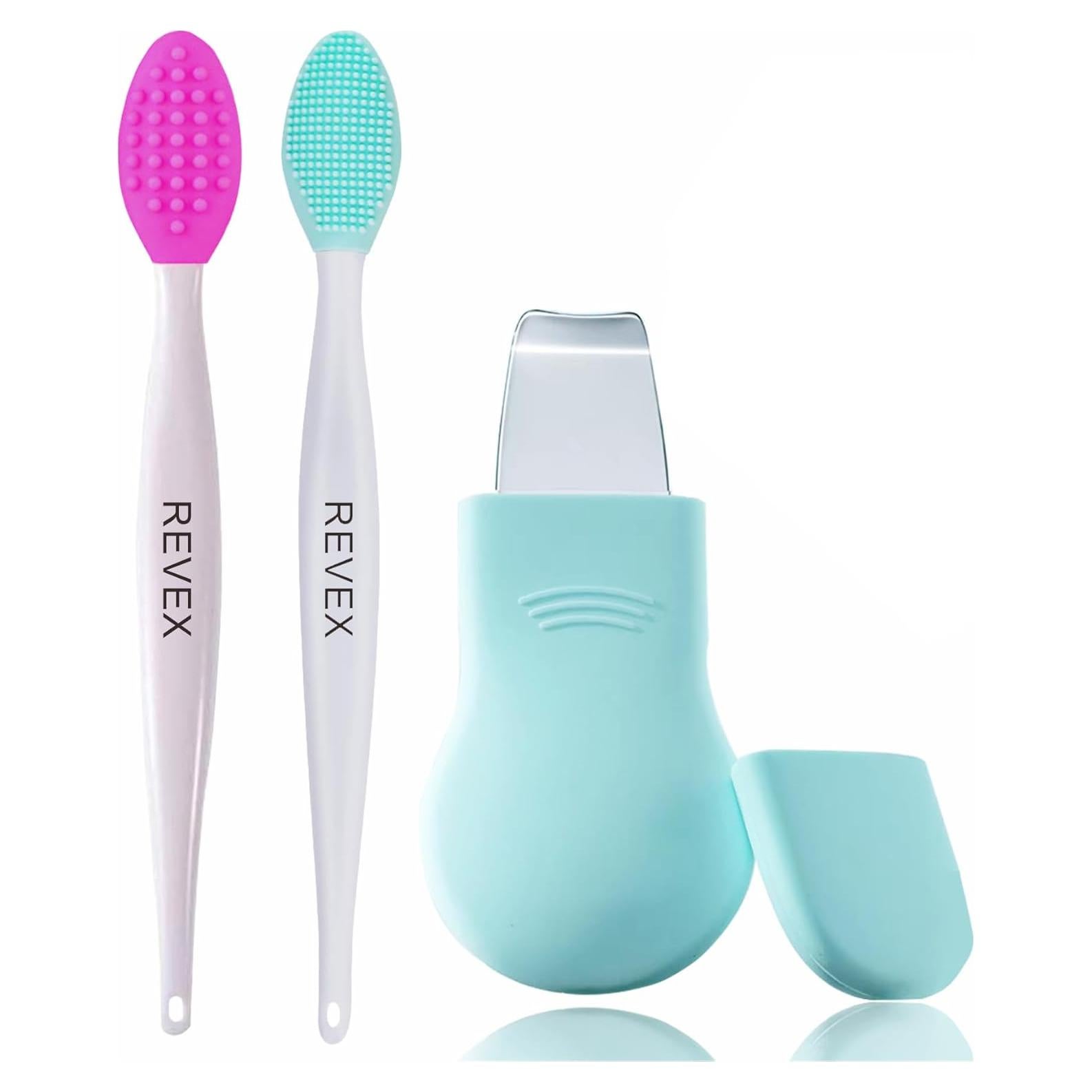 Juego de Herramientas de Limpieza Facial REVEX - 2 Piezas