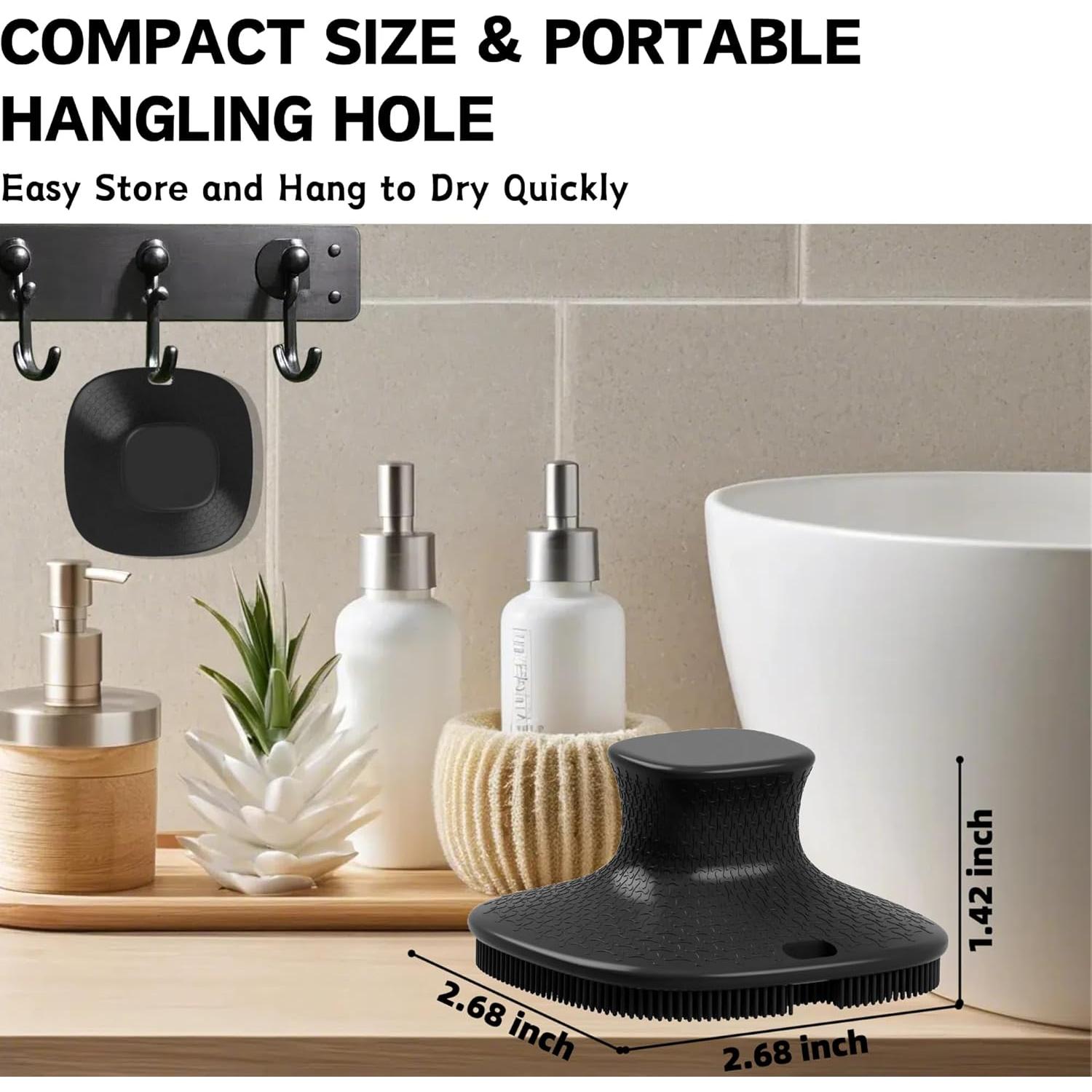 Cepillo Limpiador Facial INKERLEE de Silicona Suave 6.81cm