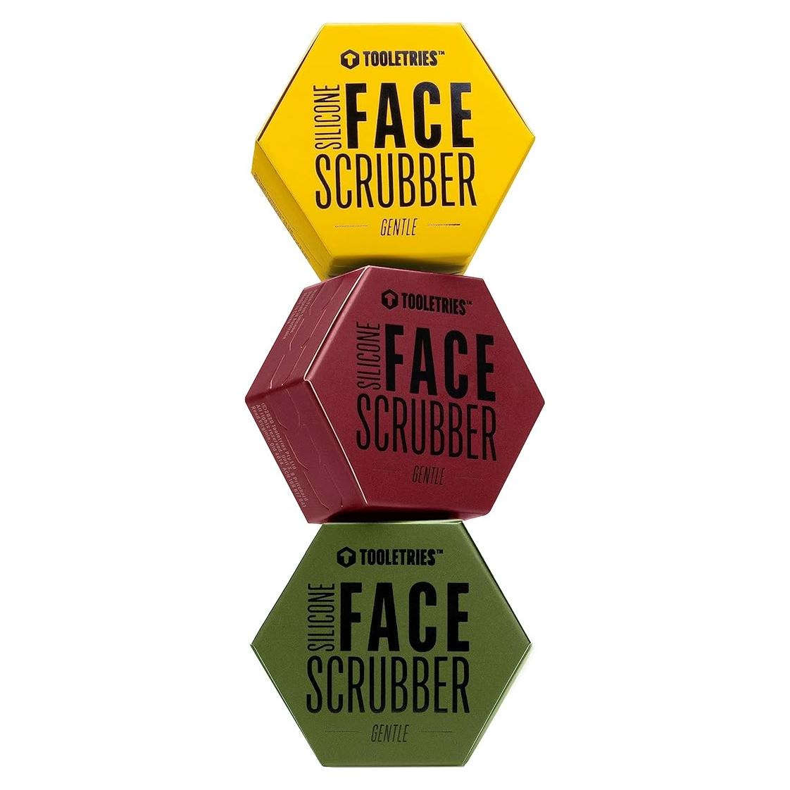 Exfoliante Facial para Hombres Tooletries - Cepillo de Silicona