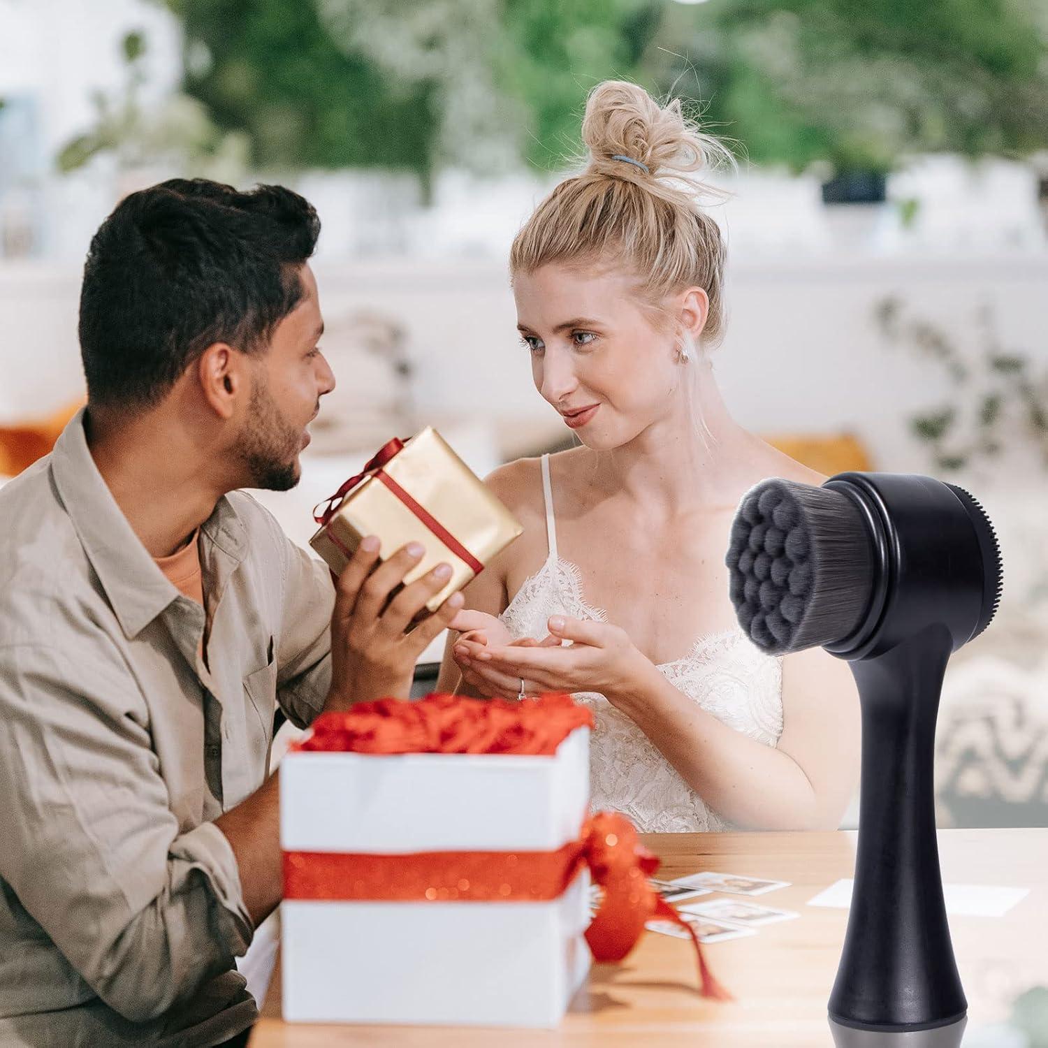 Cepillo Facial de Limpieza 2 en 1 ooloveminso Doble Cara