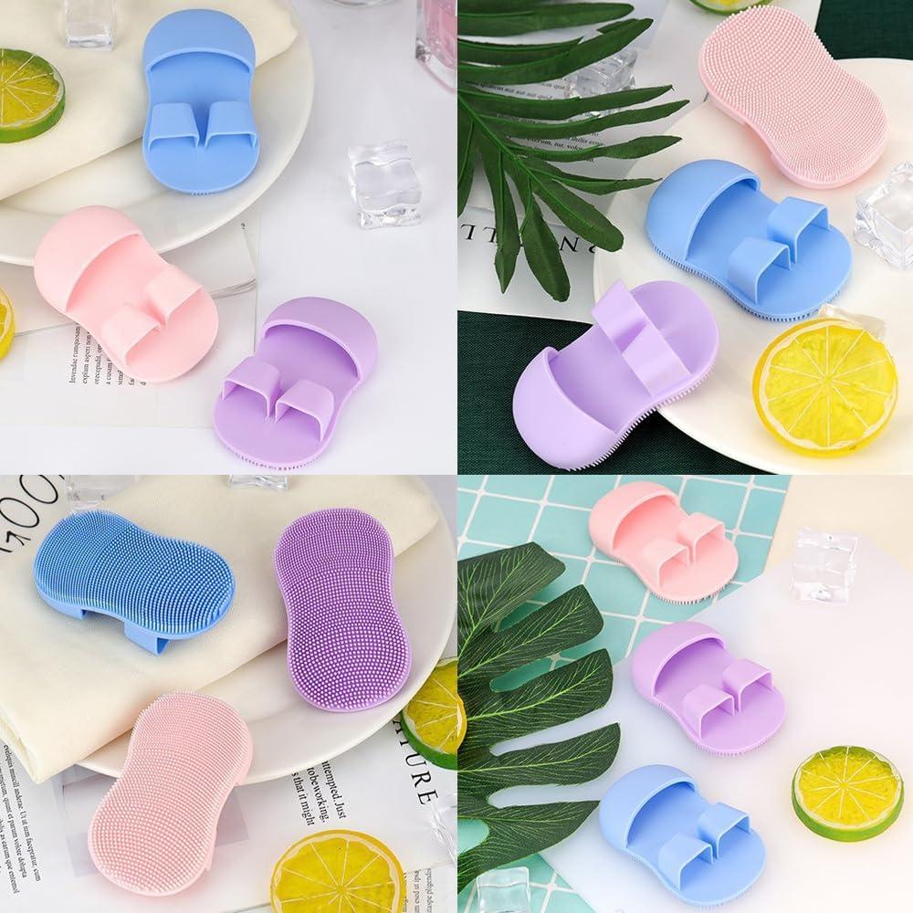 Paquete de 6 cepillos faciales de silicona NentMent 8x4.8cm