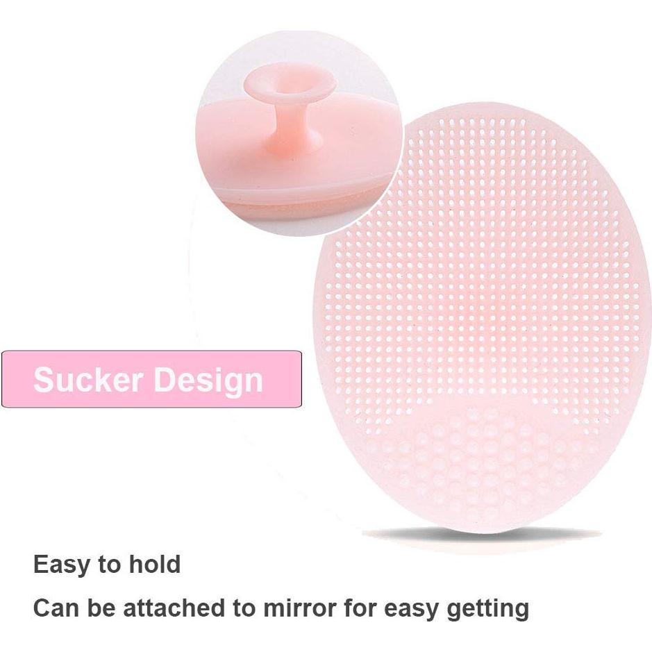 Set 3 Cepillos Exfoliantes de Silicona para Labios y Facial