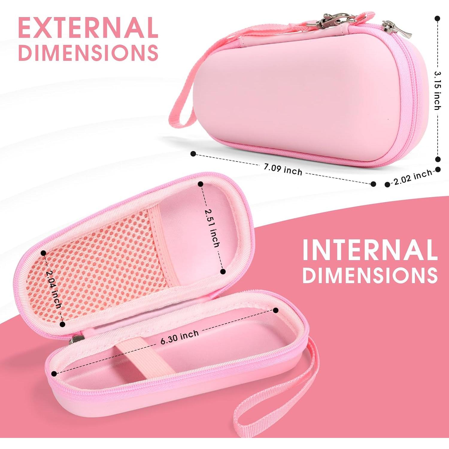 Funda de Almacenamiento Rosa para Cepillo Facial Sonic NagraCoola