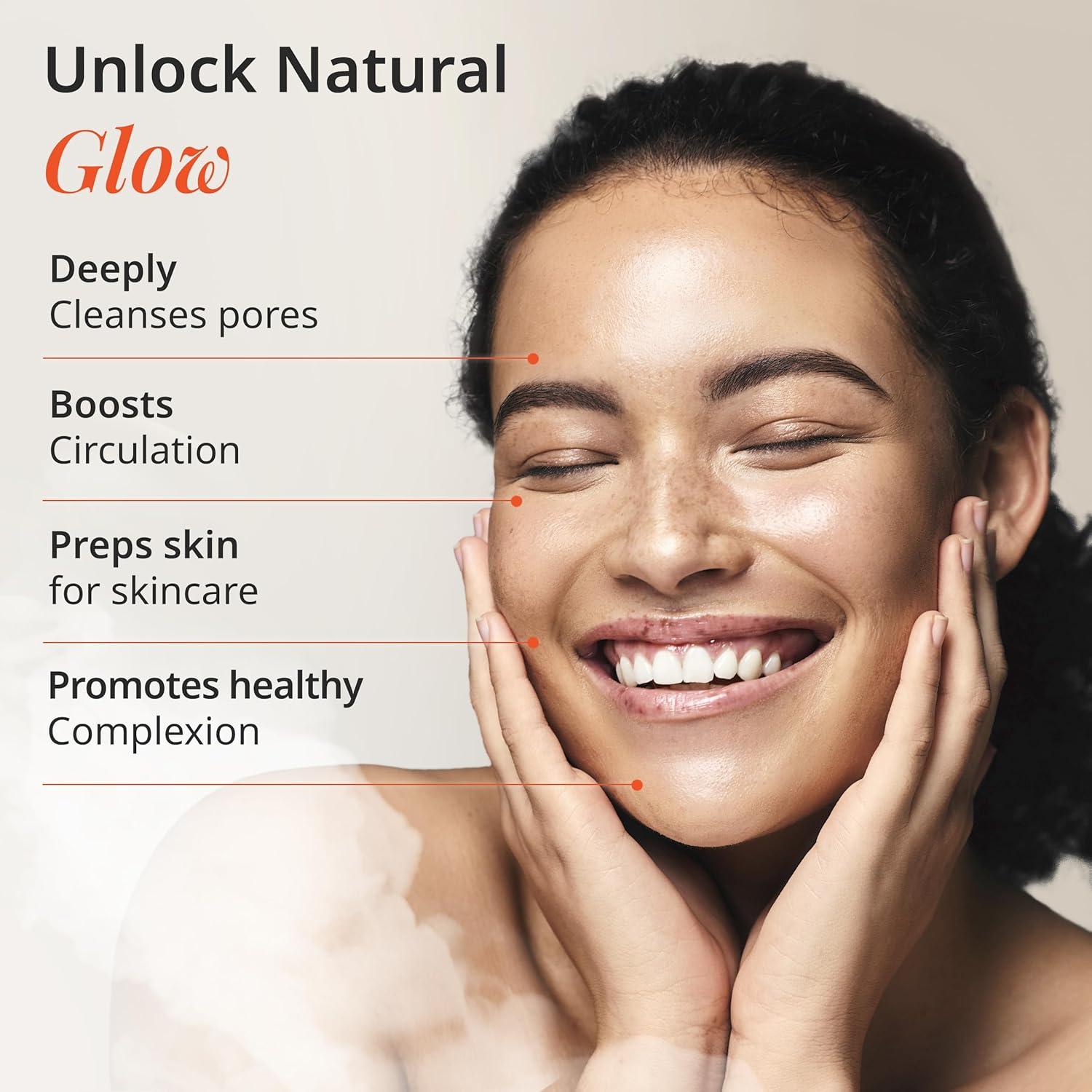 Vaporizador Facial Iónico Vanity Planet Aira Beige - Limpiador de Poros