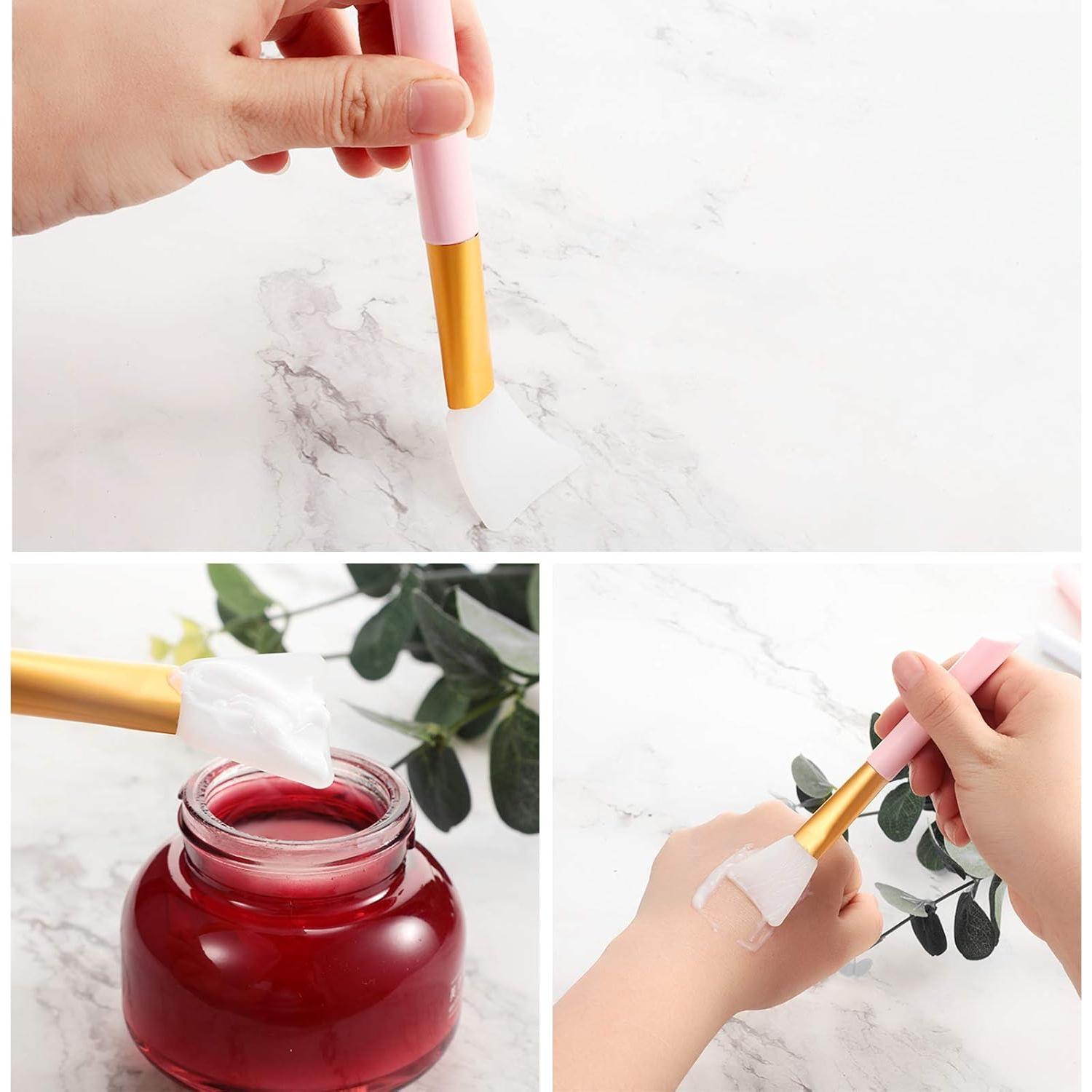 30 Brochas de Silicona para Mascarilla Facial Patelai - 5 Colores