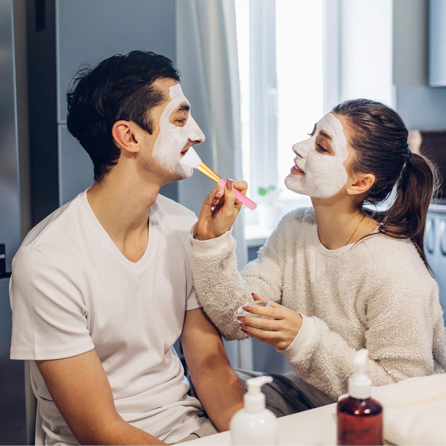 30 Brochas de Silicona para Mascarilla Facial Patelai - 5 Colores