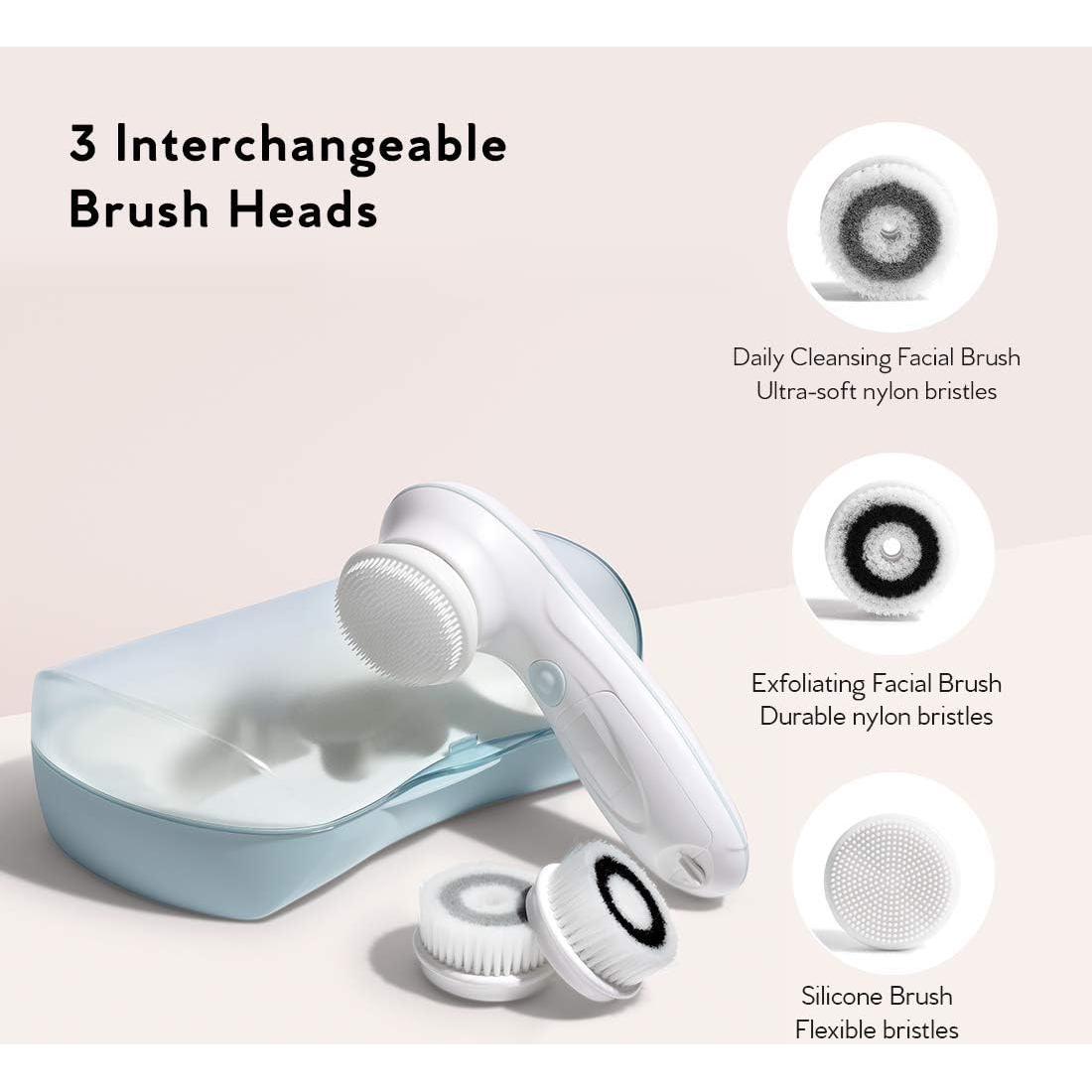 Cepillo Facial de Limpieza Profunda Mi Vida Mi Tienda - 3 Cabezas