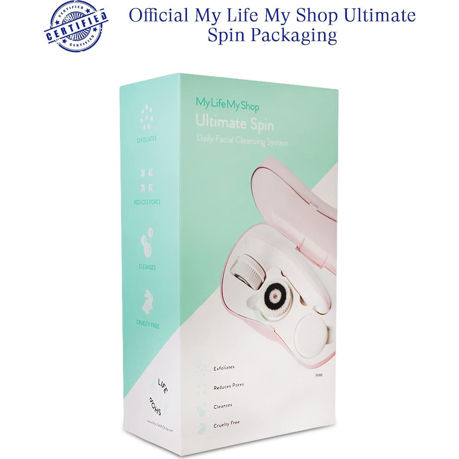 Cepillo Facial de Limpieza Profunda Mi Vida Mi Tienda - 3 Cabezas