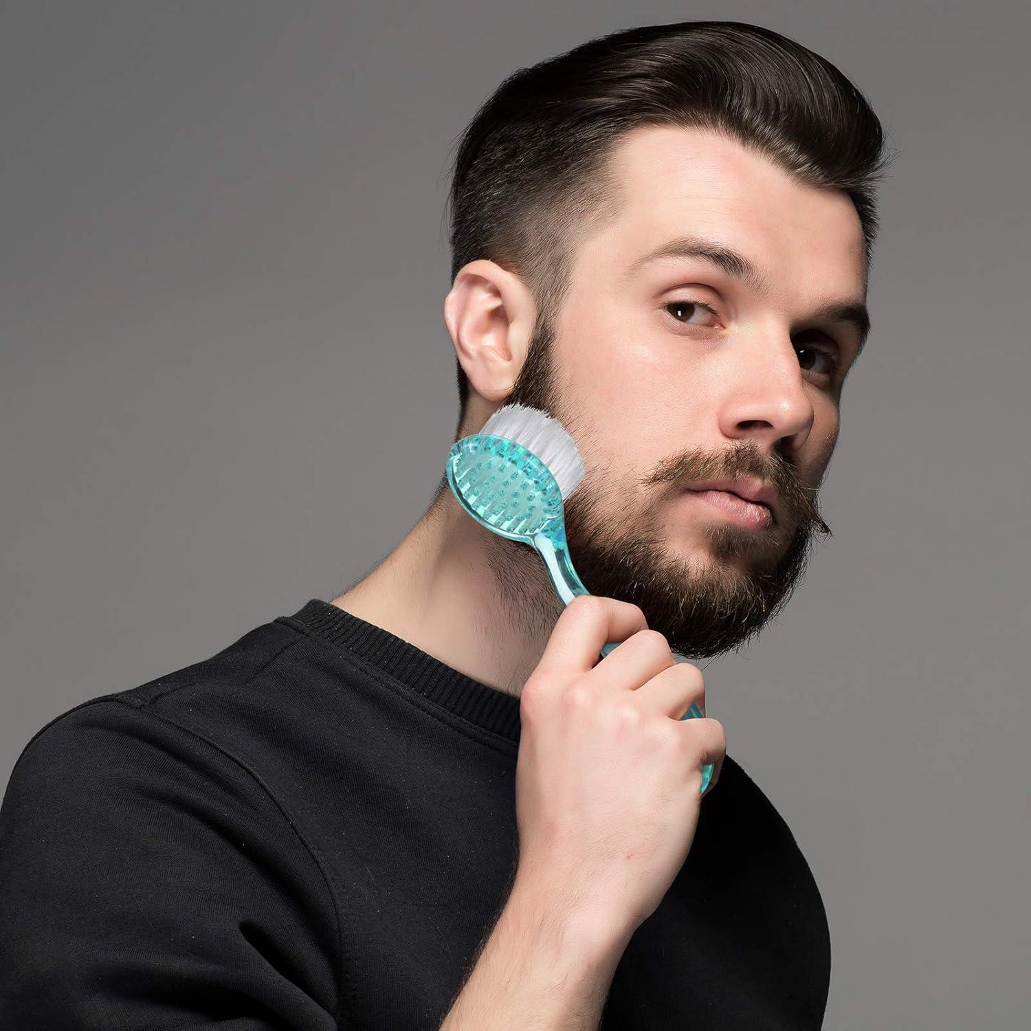 6 Piezas Cepillos Faciales Exfoliantes Patelai con Mango Acrílico