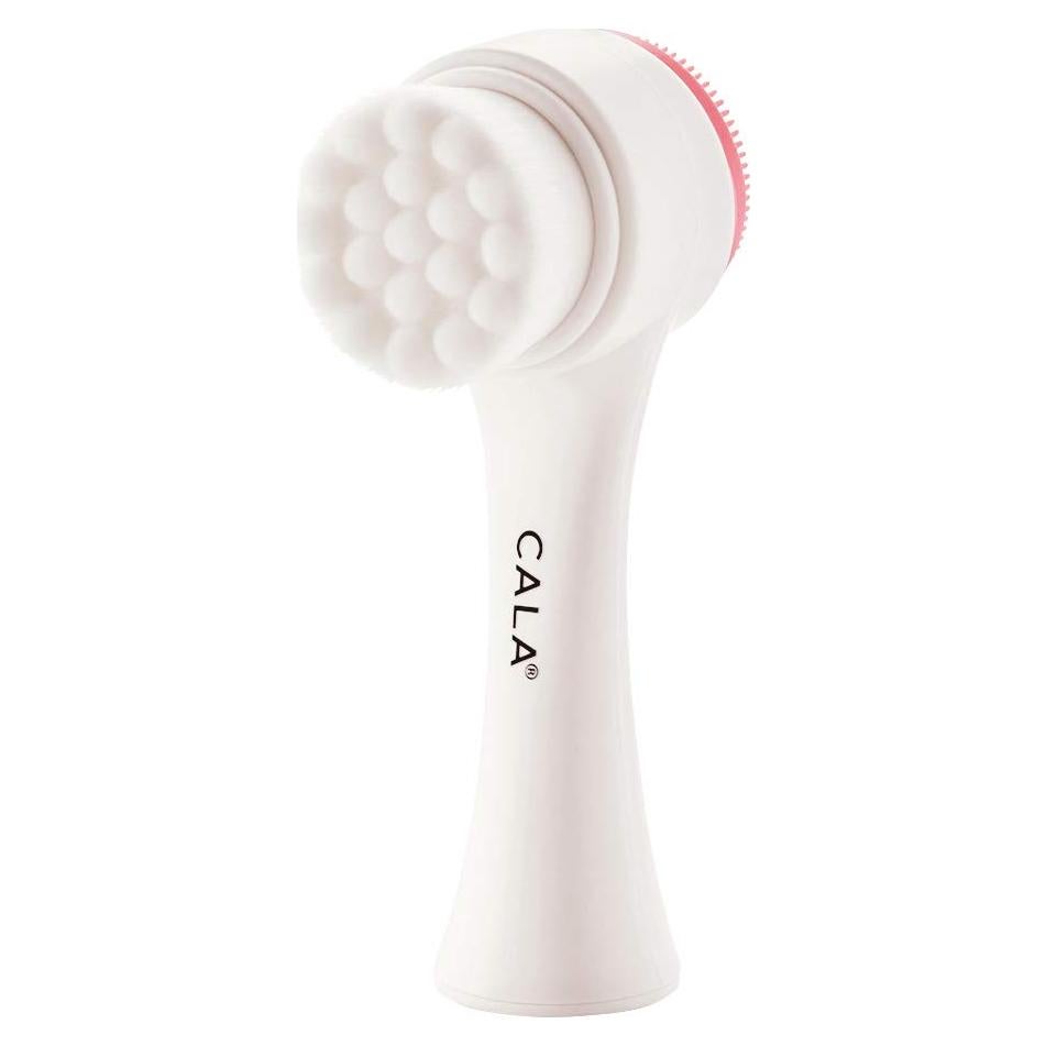 Cepillo Facial de Limpieza Dual Cala Rosa 5x5cm