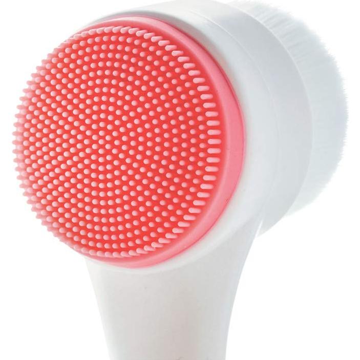 Cepillo Facial de Limpieza Dual Cala Rosa 5x5cm