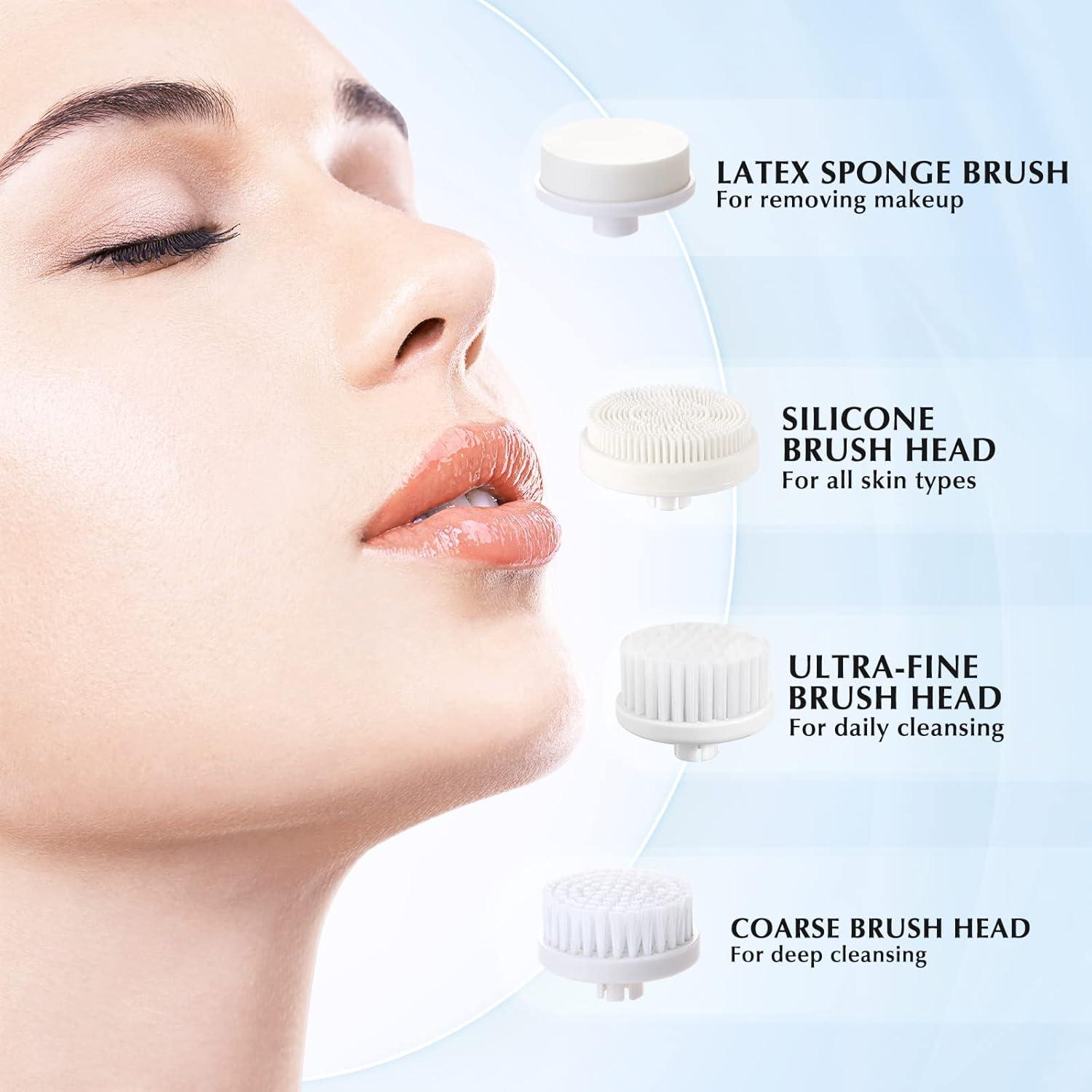 Cabezales de Repuesto para Cepillo Facial COSLUS 7EN1 FBS-D 4 Piezas