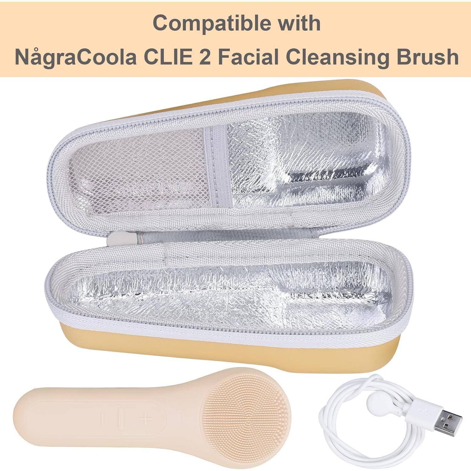 Funda Dura co2CREA para Cepillo Facial NågraCoola CLIE 2 - Avena