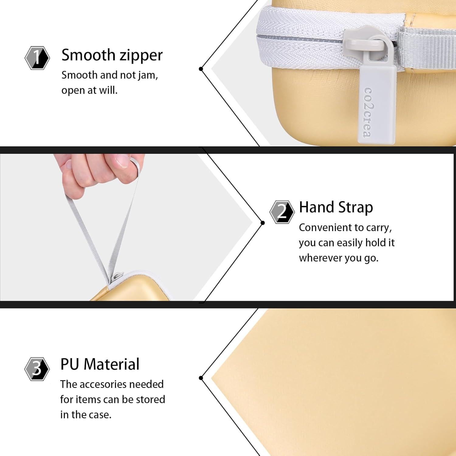 Funda Dura co2CREA para Cepillo Facial NågraCoola CLIE 2 - Avena